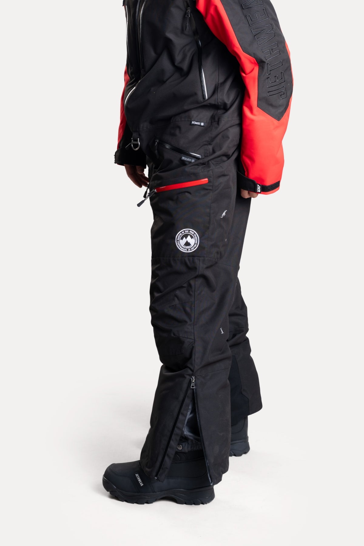 Jethwear The One V2 Vuorellinen Kelkkahaalari Black/Flame
