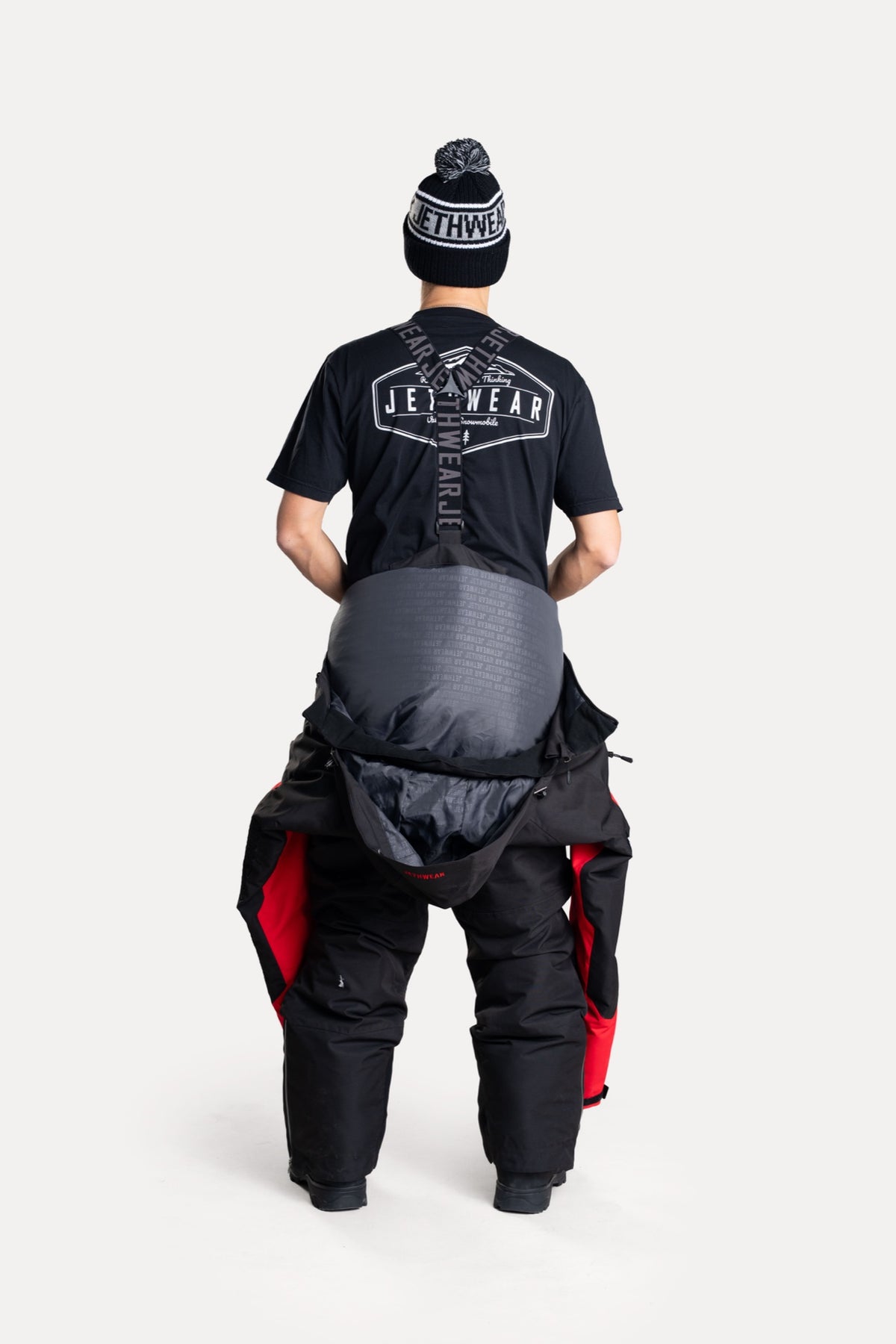 Jethwear The One V2 Vuorellinen Kelkkahaalari Black/Flame