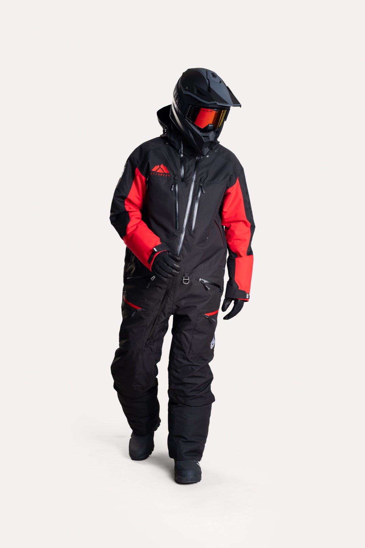 Jethwear The One V2 Vuorellinen Kelkkahaalari Black/Flame