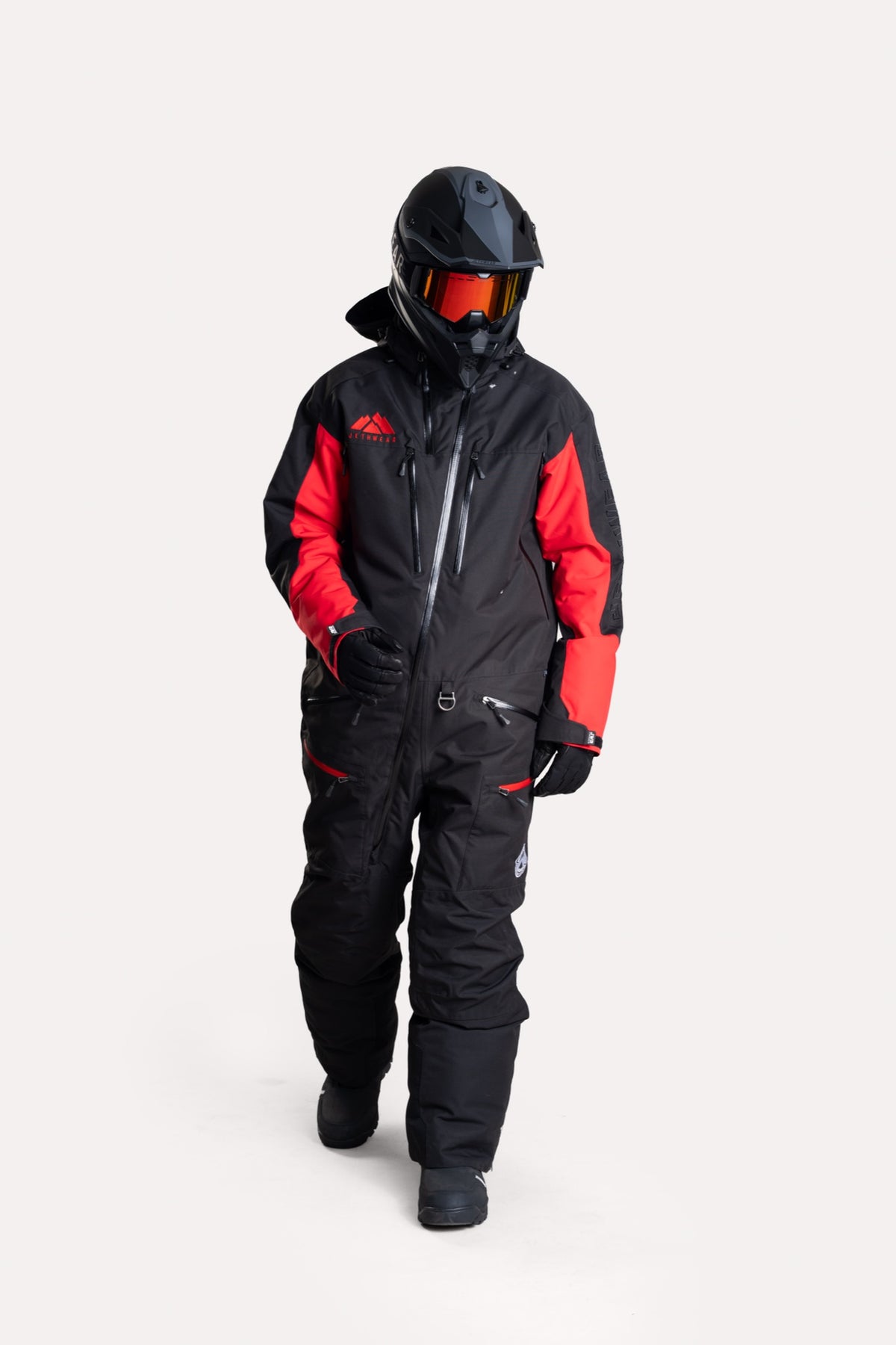 Jethwear The One V2 Vuorellinen Kelkkahaalari Black/Flame