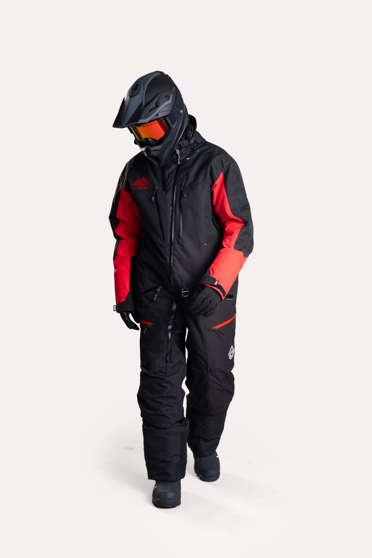 Jethwear The One V2 Vuorellinen Kelkkahaalari Black/Flame