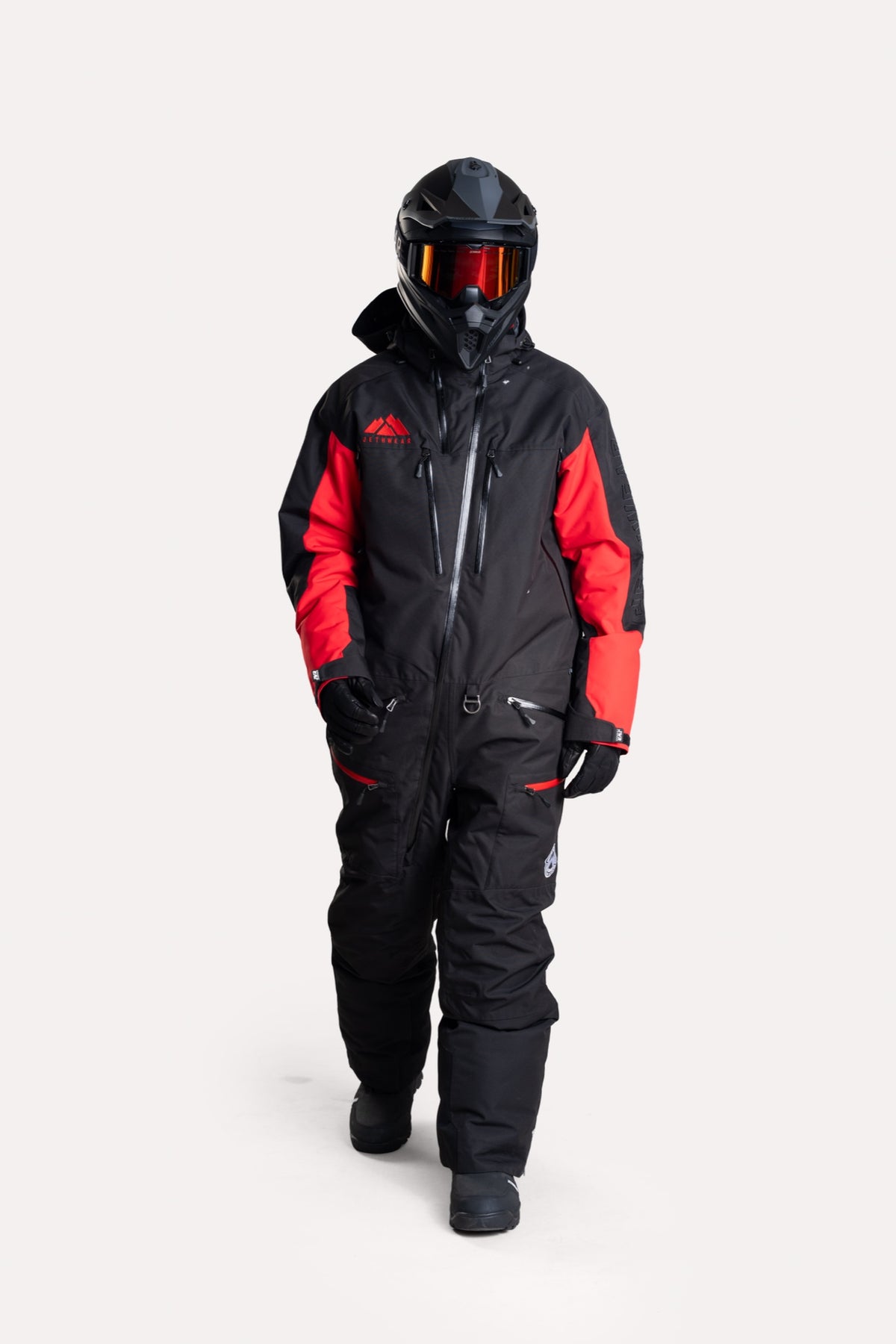 Jethwear The One V2 Vuorellinen Kelkkahaalari Black/Flame