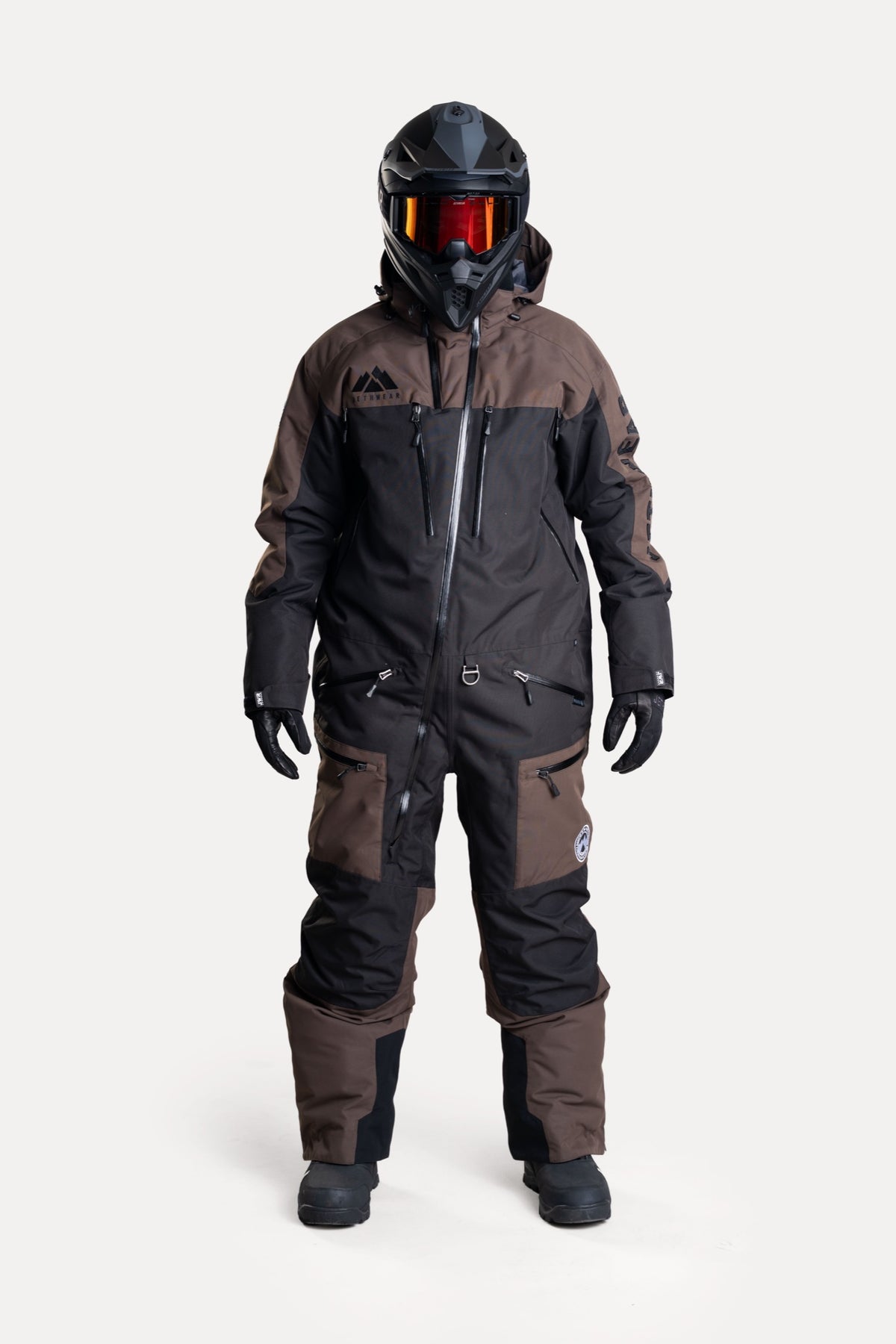 Jethwear The One V2 Vuorellinen Kelkkahaalari Black/Earth