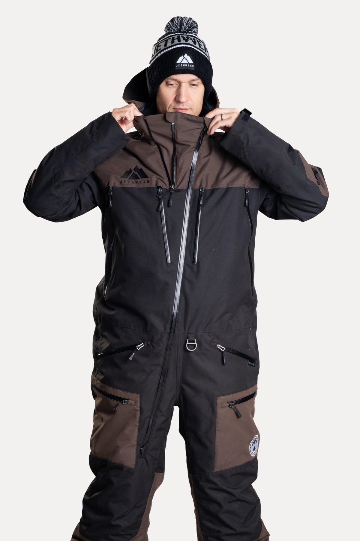 Jethwear The One V2 Vuorellinen Kelkkahaalari Black/Earth