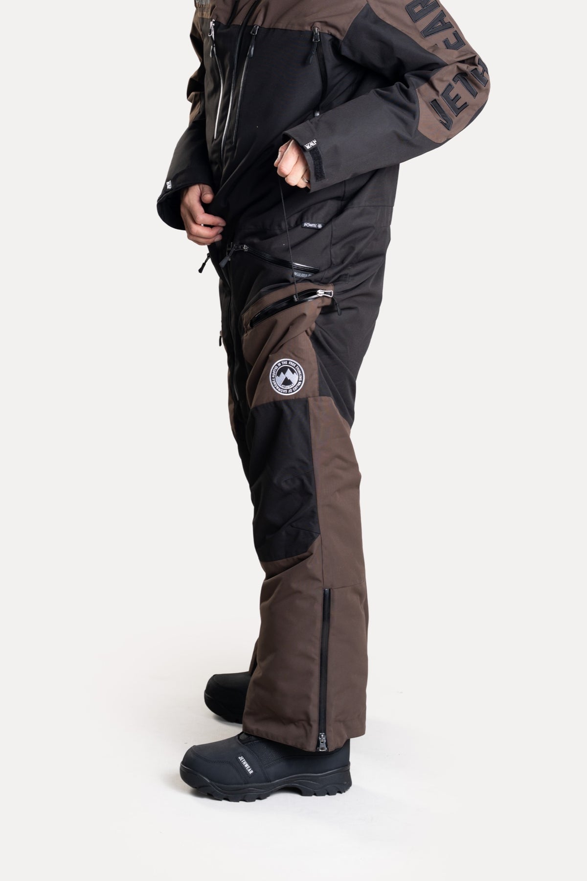 Jethwear The One V2 Vuorellinen Kelkkahaalari Black/Earth