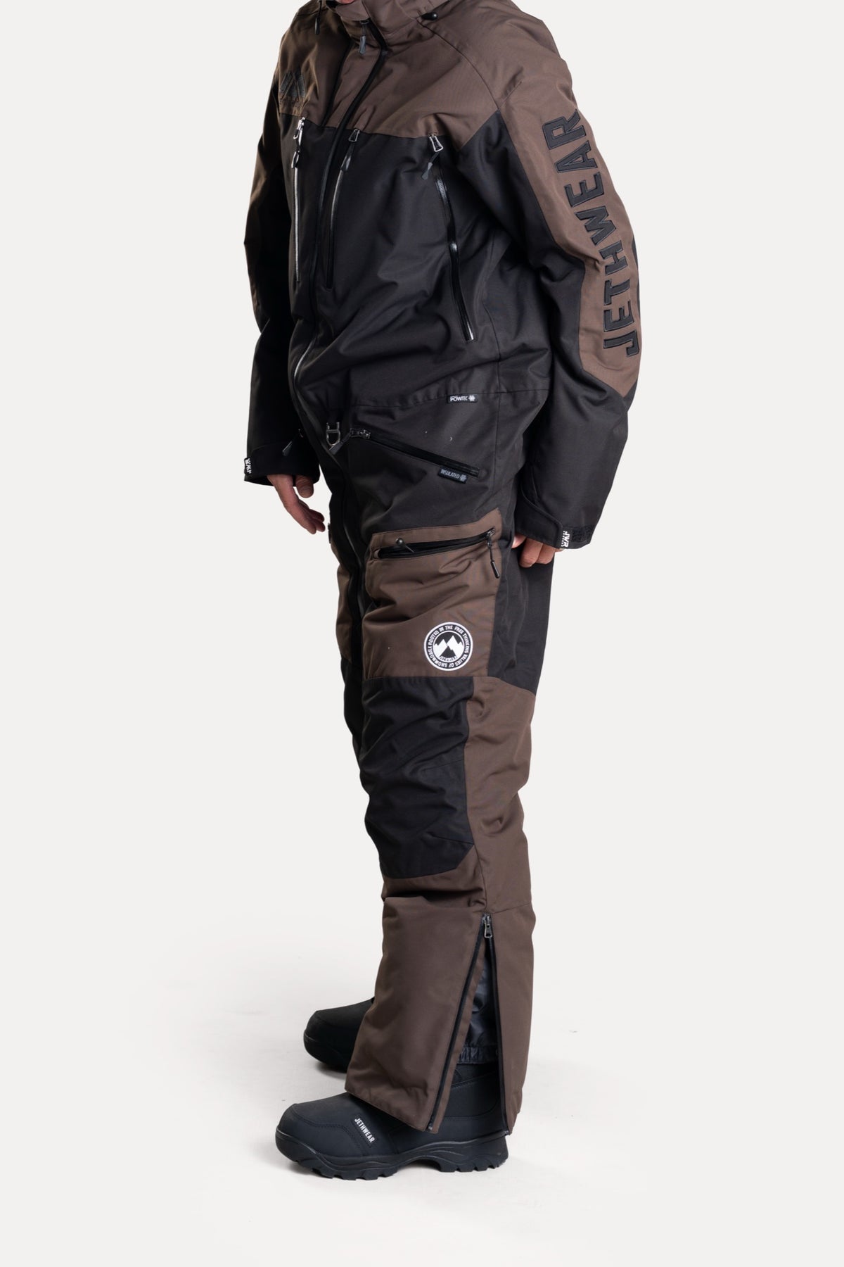 Jethwear The One V2 Vuorellinen Kelkkahaalari Black/Earth