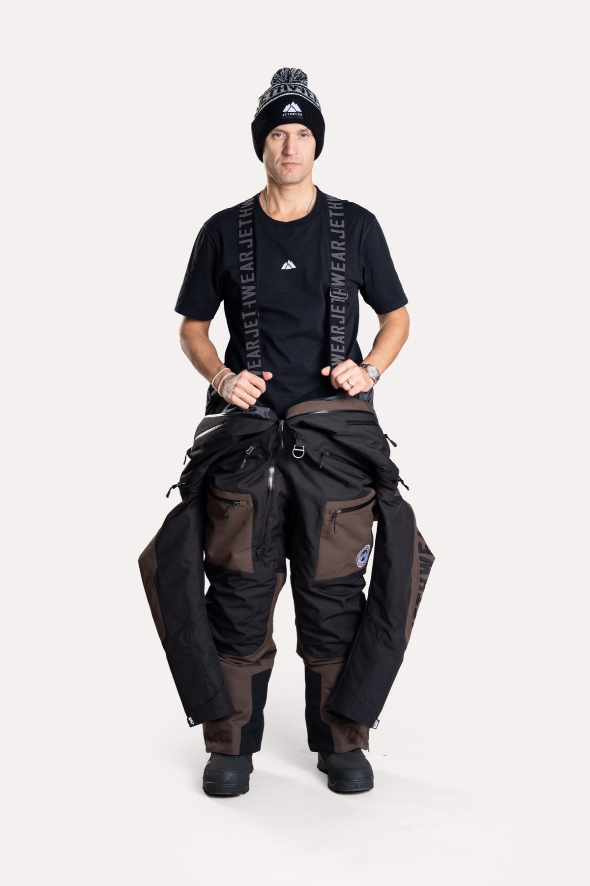 Jethwear The One V2 Vuorellinen Kelkkahaalari Black/Earth