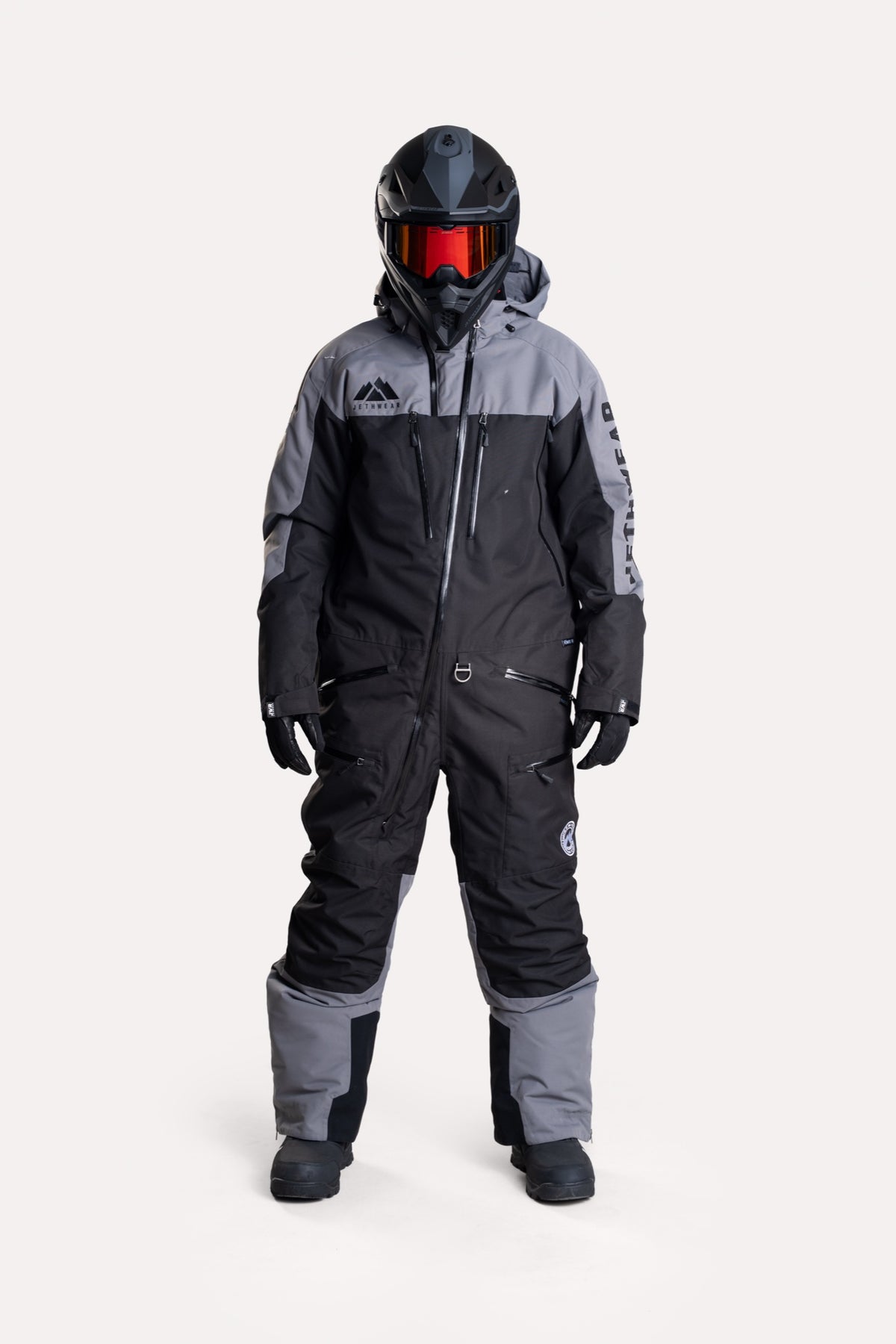 Jethwear The One V2 Vuorellinen Kelkkahaalari Black/Grey