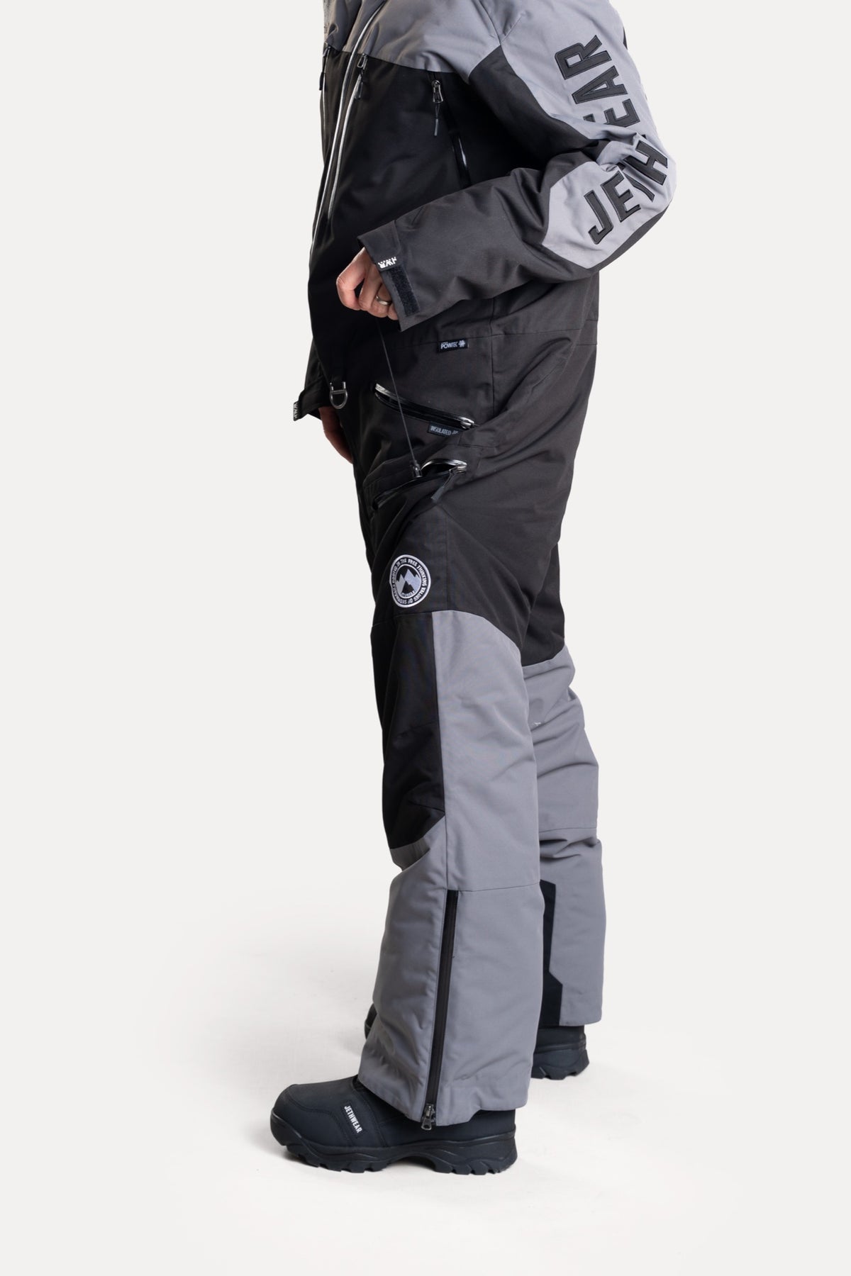 Jethwear The One V2 Vuorellinen Kelkkahaalari Black/Grey
