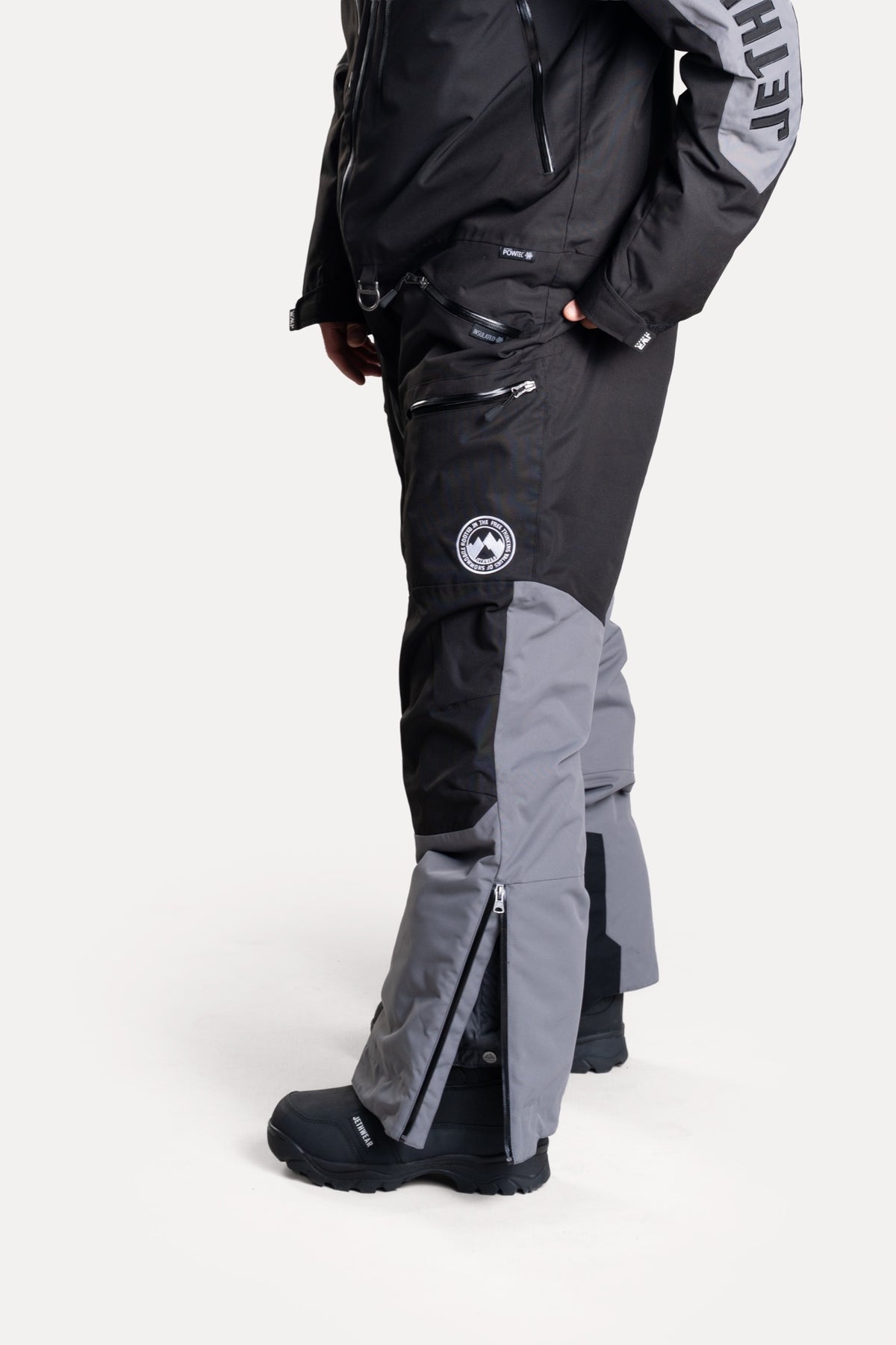 Jethwear The One V2 Vuorellinen Kelkkahaalari Black/Grey