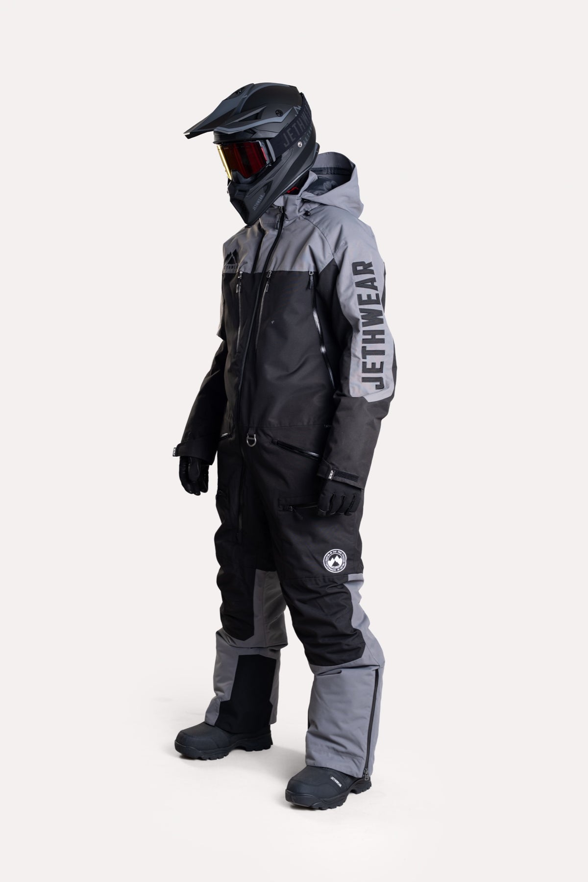 Jethwear The One V2 Vuorellinen Kelkkahaalari Black/Grey