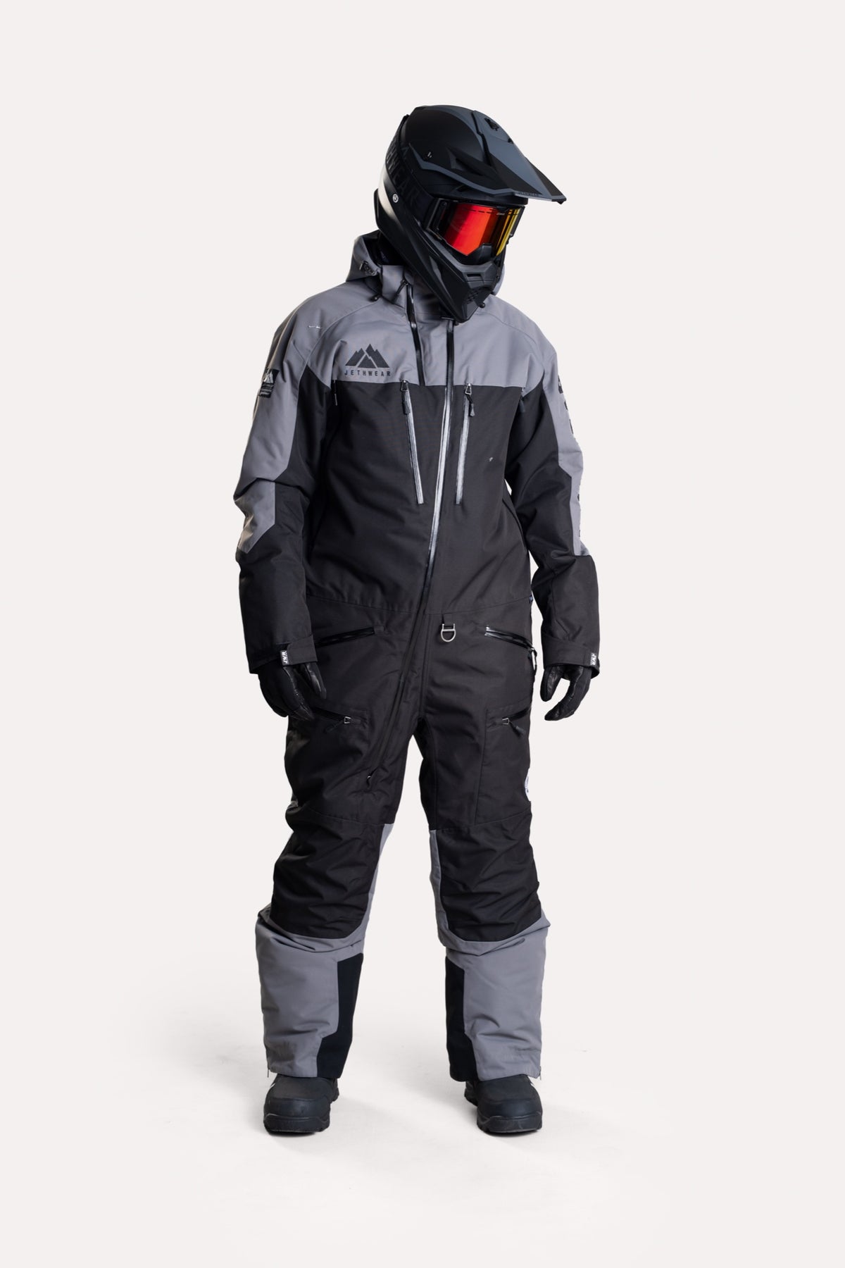 Jethwear The One V2 Vuorellinen Kelkkahaalari Black/Grey