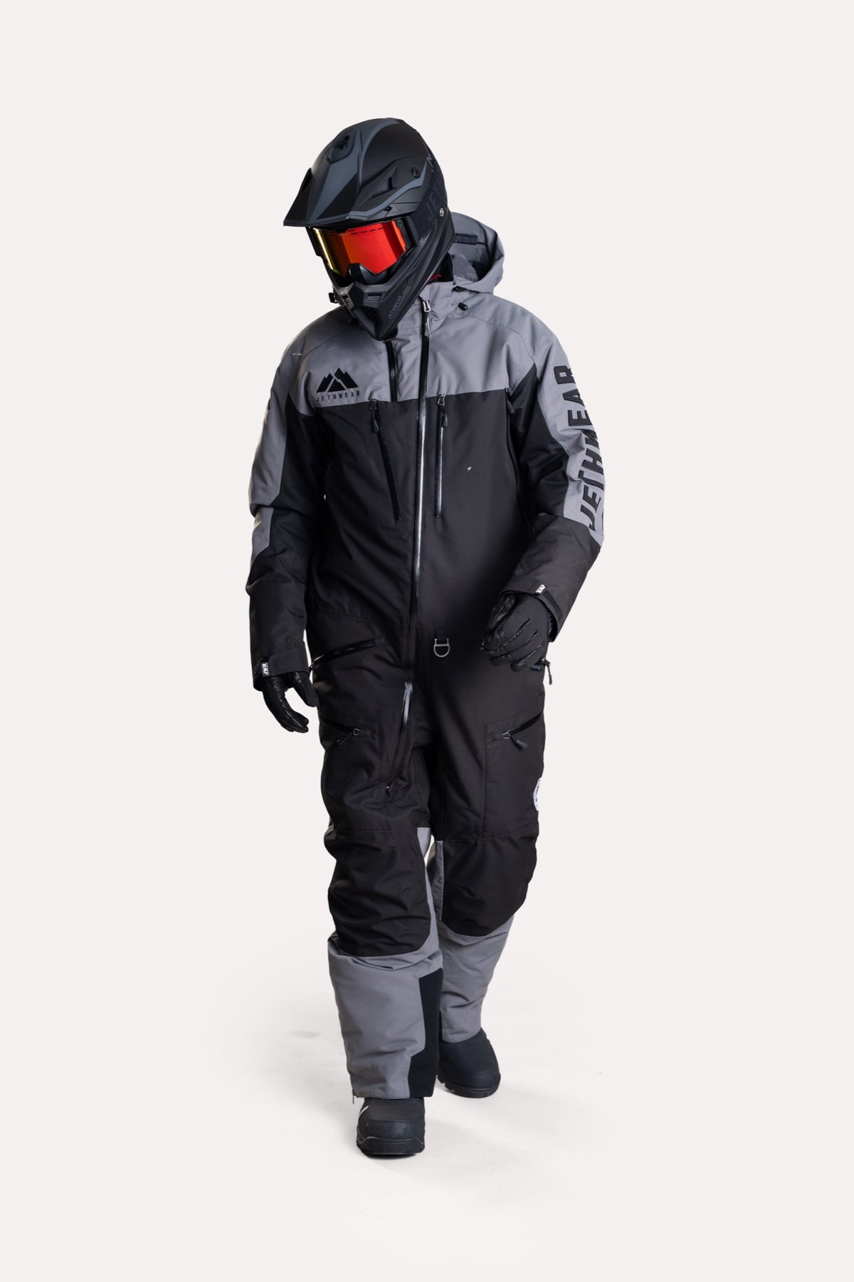 Jethwear The One V2 Vuorellinen Kelkkahaalari Black/Grey