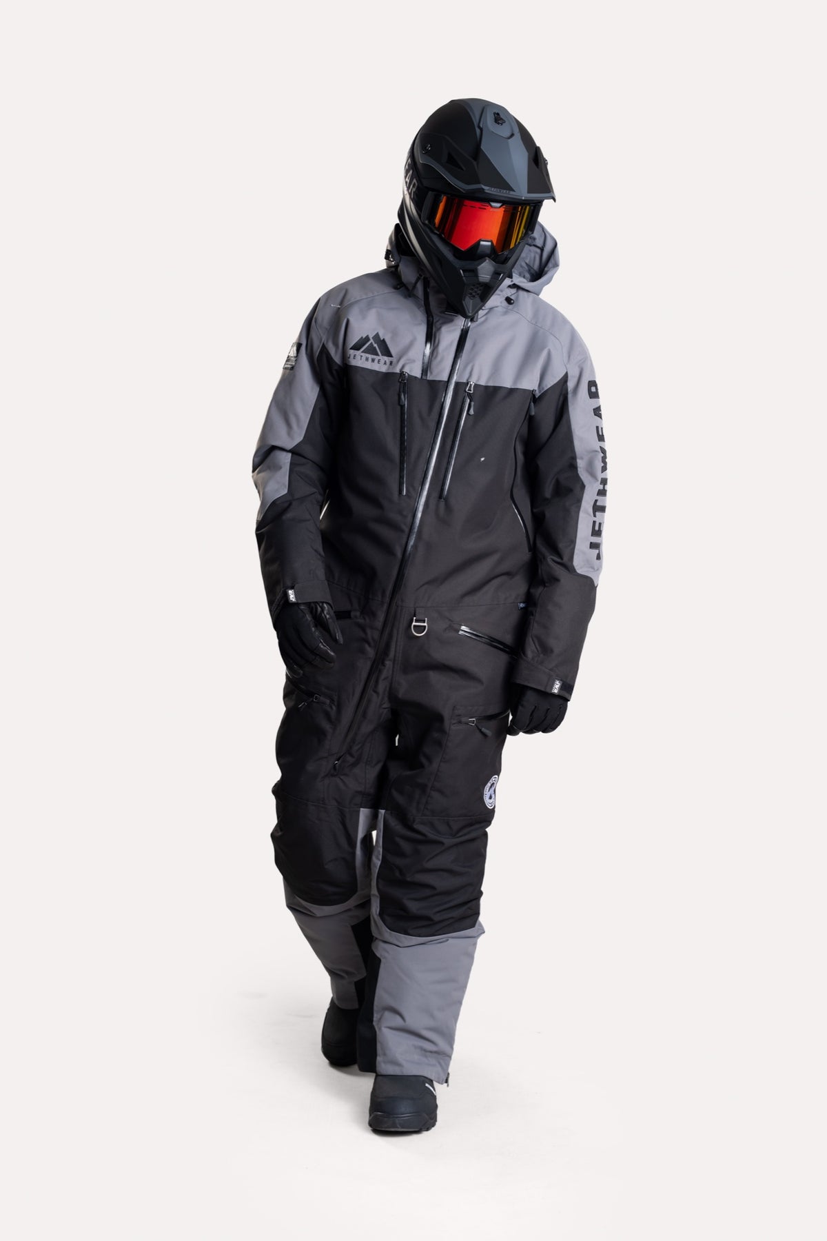 Jethwear The One V2 Vuorellinen Kelkkahaalari Black/Grey
