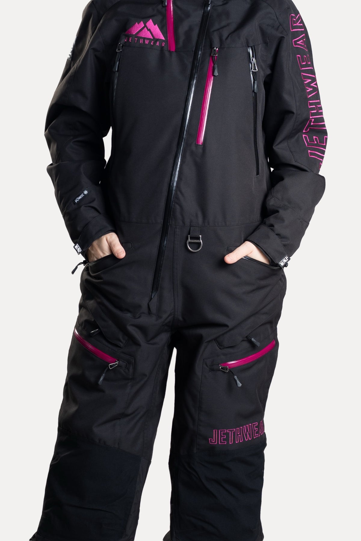 Jethwear Naisten The One V2 Kevyesti Topattu Kelkkahaalari Black/Flower