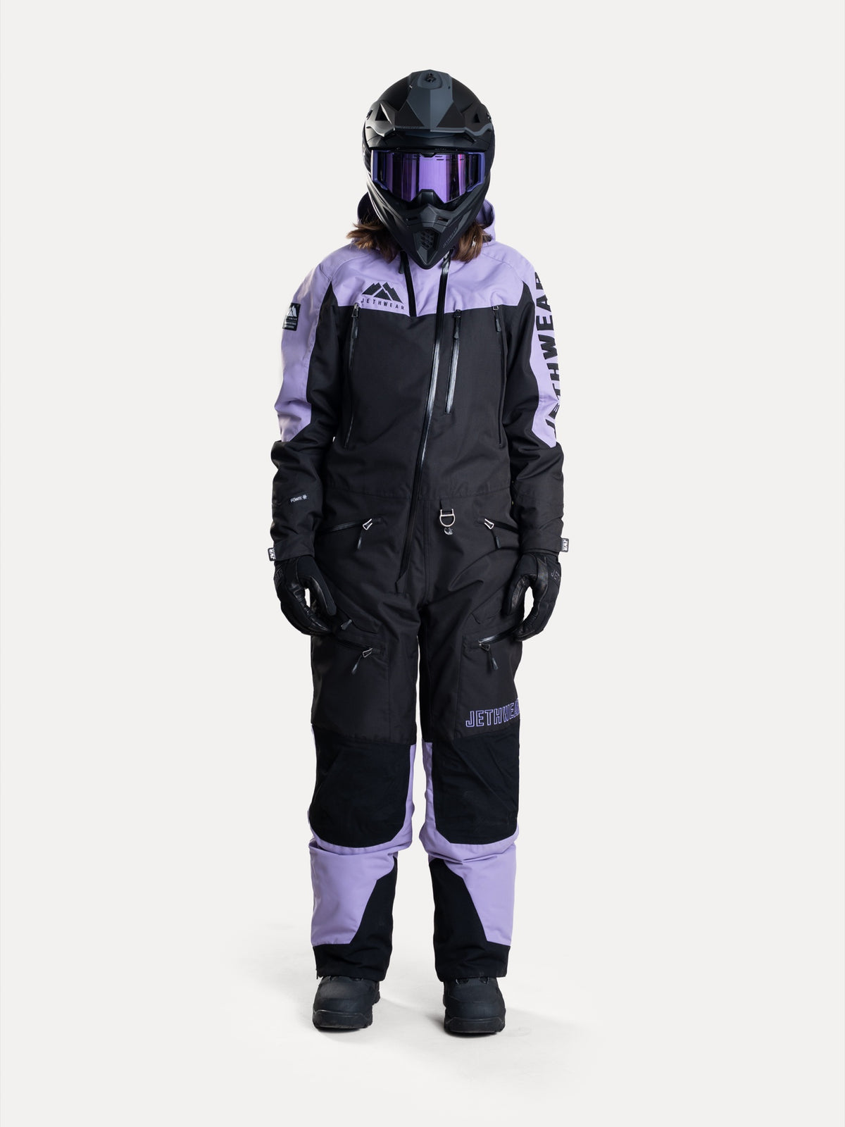 Jethwear Naisten The One V2 Kevyesti Topattu Kelkkahaalari Black/Lavender