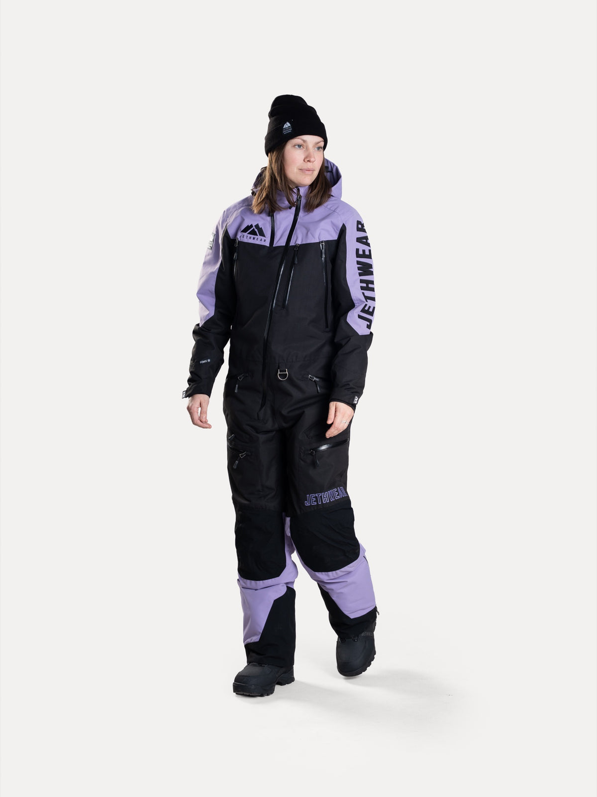 Jethwear Naisten The One V2 Kevyesti Topattu Kelkkahaalari Black/Lavender