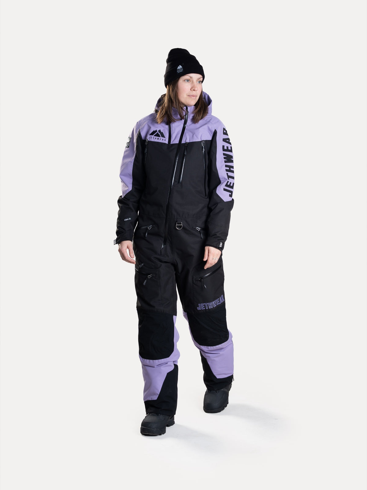 Jethwear Naisten The One V2 Kevyesti Topattu Kelkkahaalari Black/Lavender