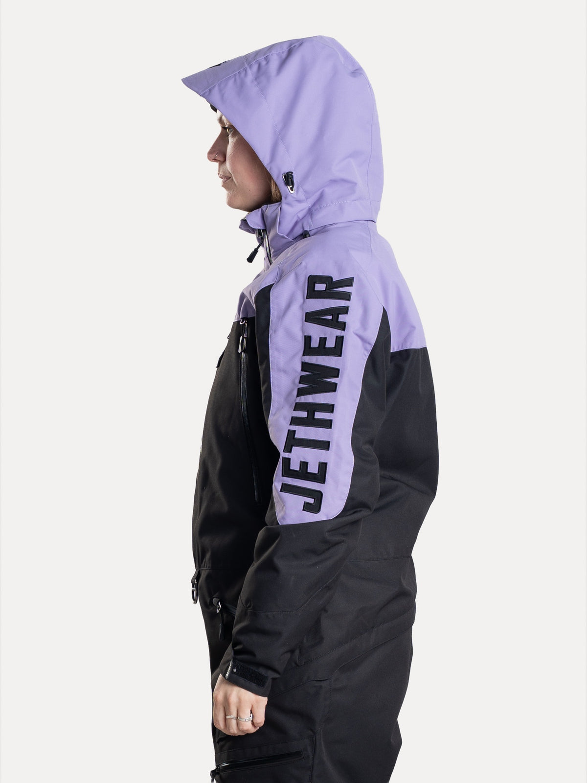 Jethwear Naisten The One V2 Kevyesti Topattu Kelkkahaalari Black/Lavender