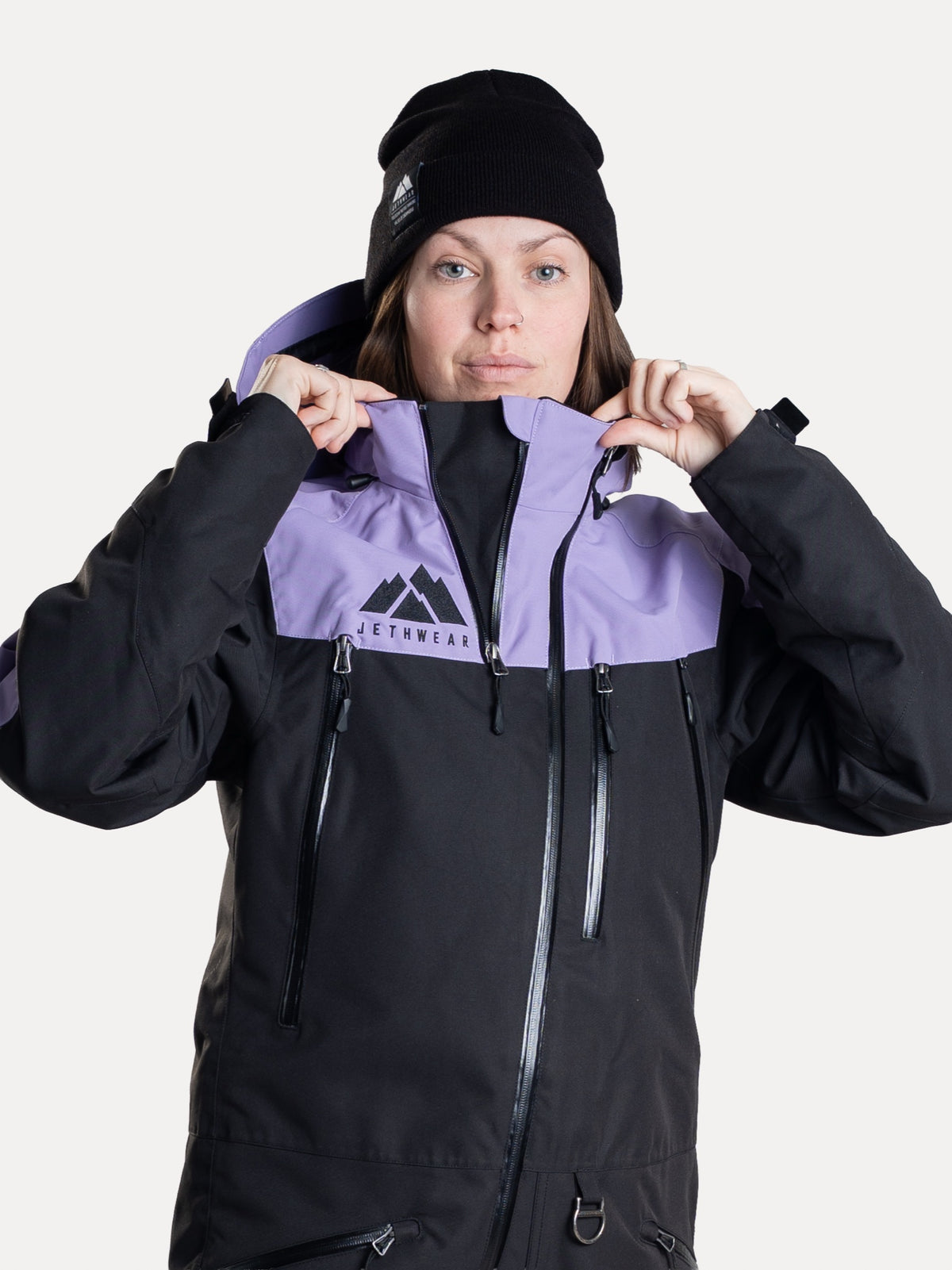 Jethwear Naisten The One V2 Kevyesti Topattu Kelkkahaalari Black/Lavender