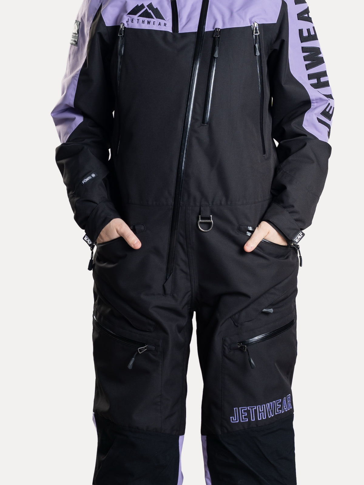Jethwear Naisten The One V2 Kevyesti Topattu Kelkkahaalari Black/Lavender