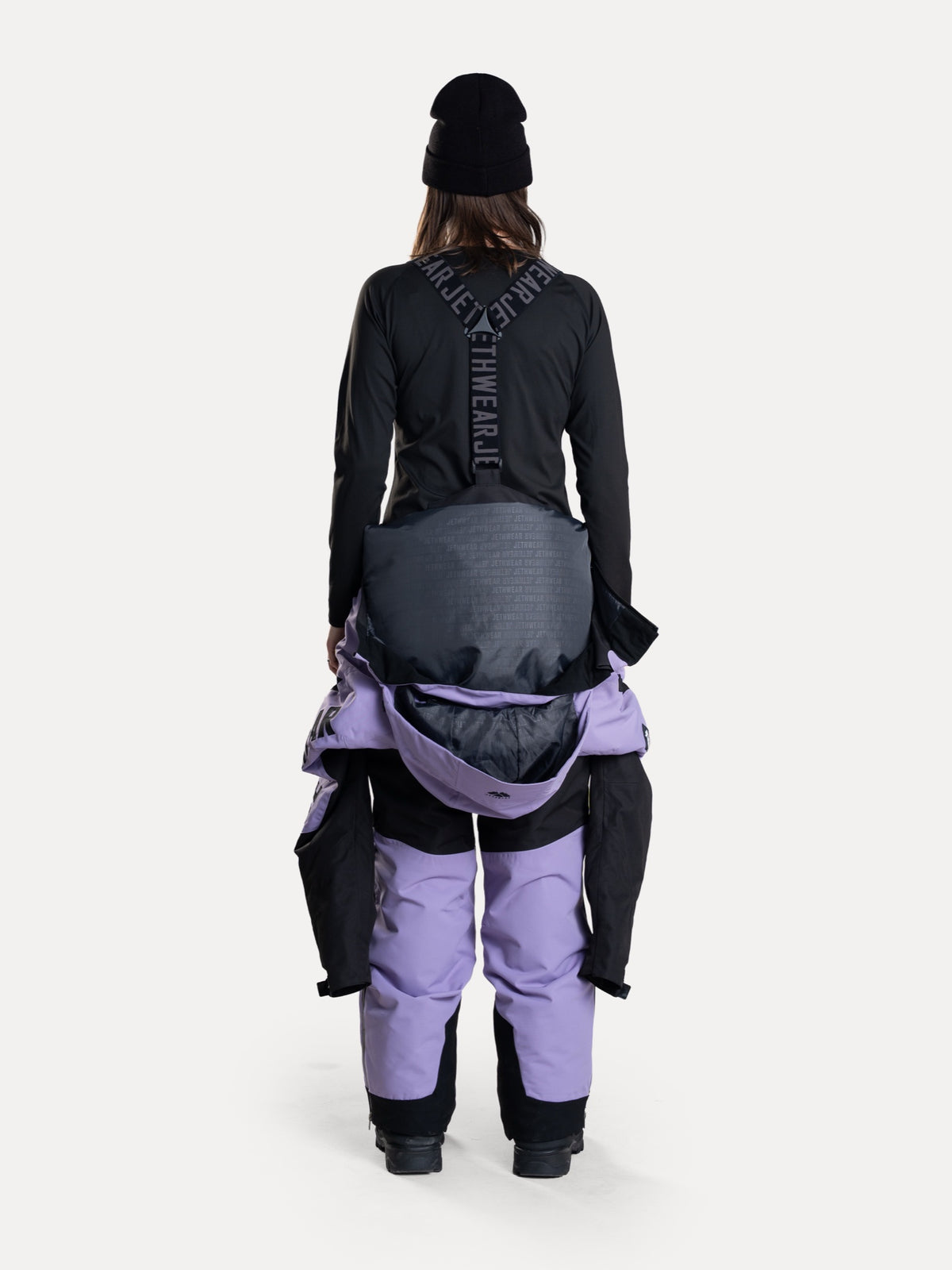 Jethwear Naisten The One V2 Kevyesti Topattu Kelkkahaalari Black/Lavender