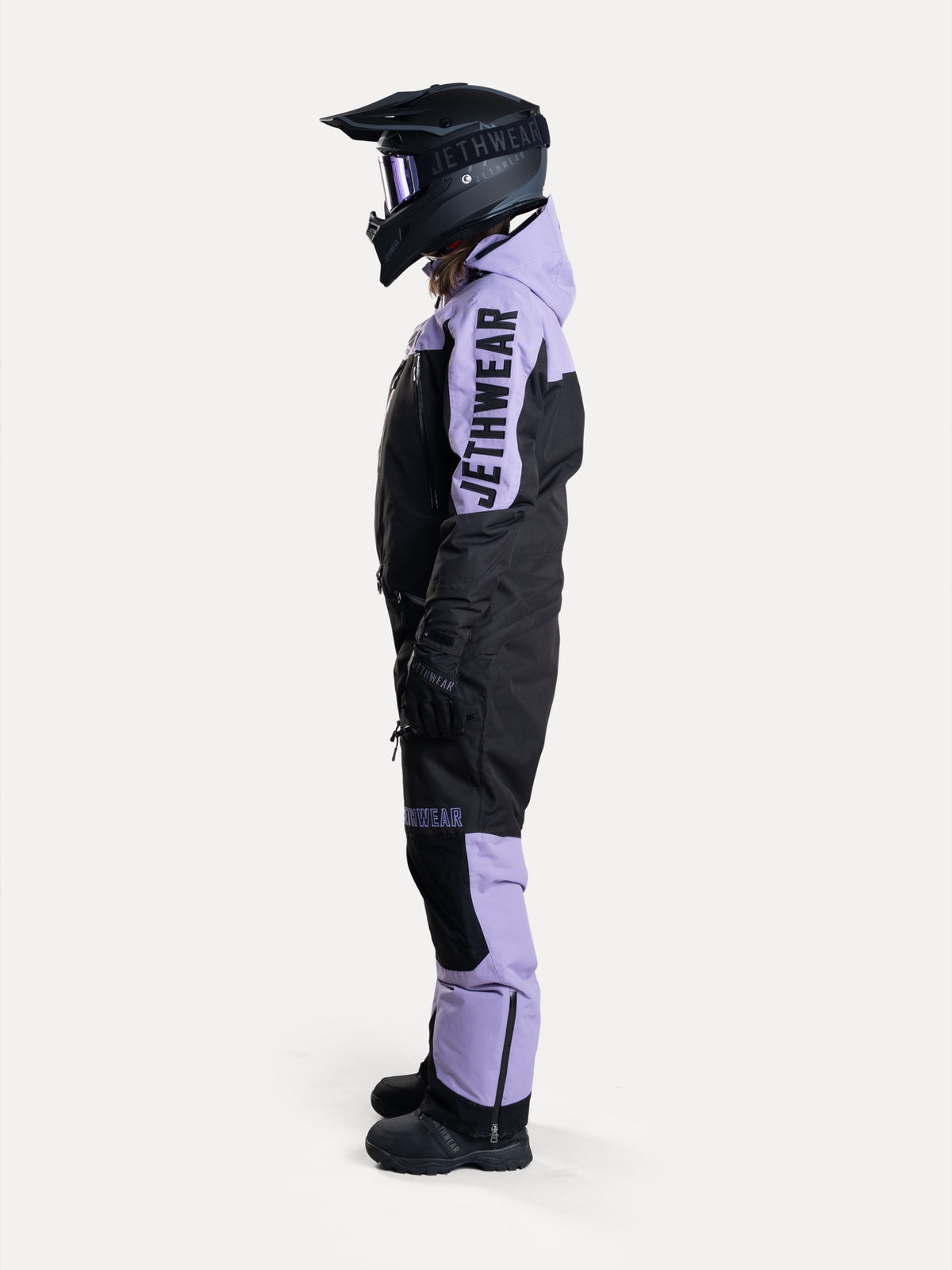 Jethwear Naisten The One V2 Kevyesti Topattu Kelkkahaalari Black/Lavender
