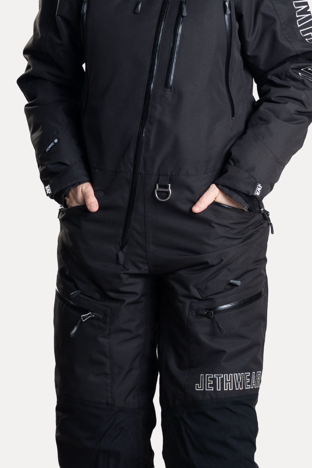 Jethwear Naisten The One V2 Vuorellinen Kelkkahaalari Black/Rainbow Metallic