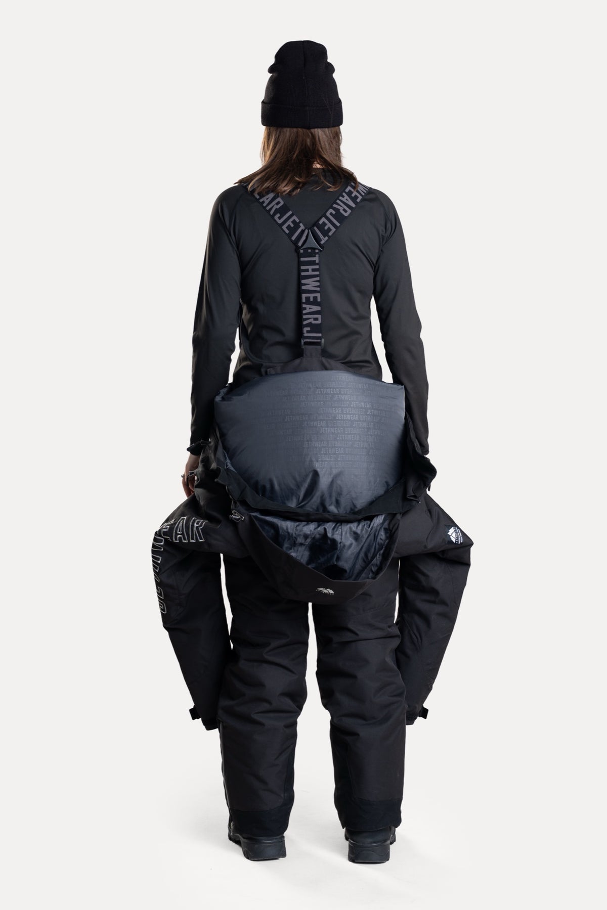Jethwear Naisten The One V2 Vuorellinen Kelkkahaalari Black/Rainbow Metallic
