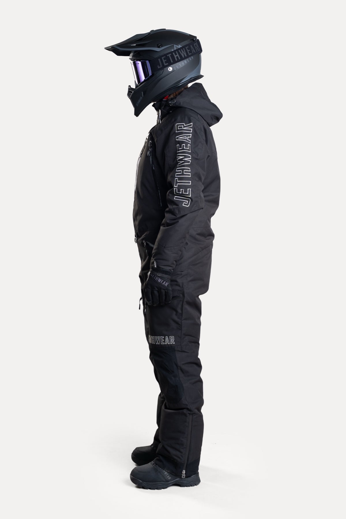 Jethwear Naisten The One V2 Vuorellinen Kelkkahaalari Black/Rainbow Metallic