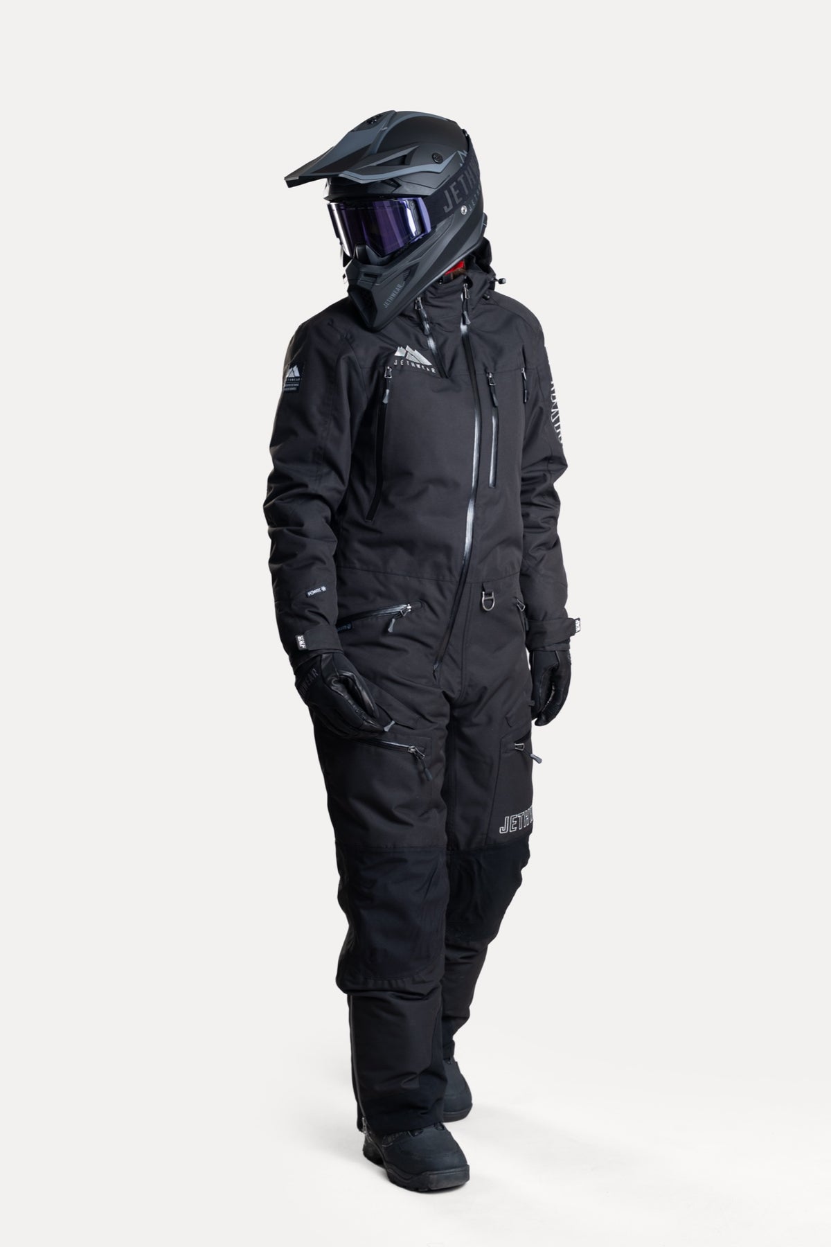Jethwear Naisten The One V2 Vuorellinen Kelkkahaalari Black/Rainbow Metallic