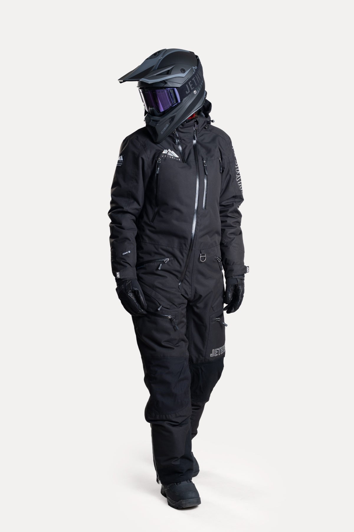 Jethwear Naisten The One V2 Vuorellinen Kelkkahaalari Black/Rainbow Metallic