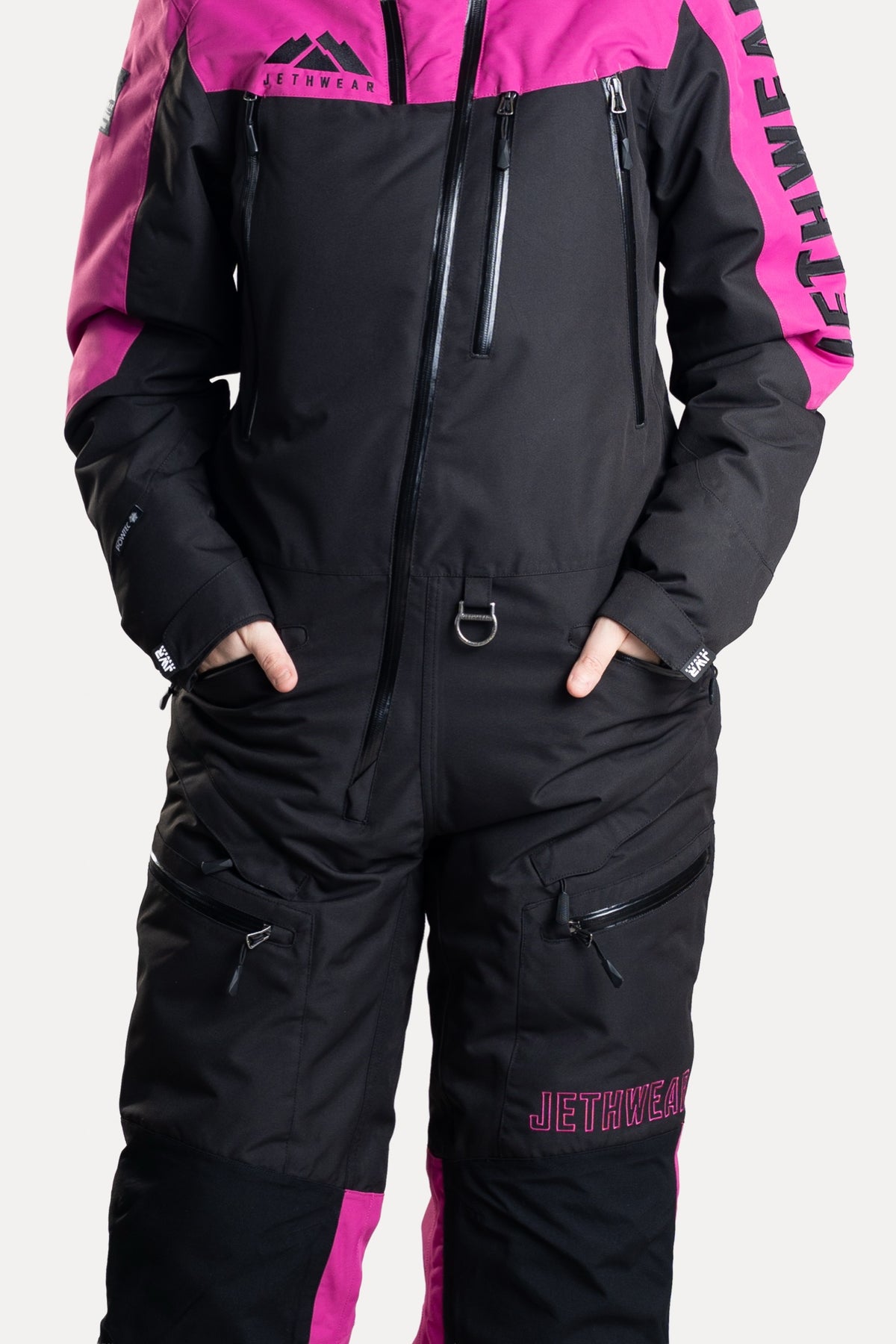 Jethwear Naisten The One V2 Vuorellinen Kelkkahaalari Flower/Black