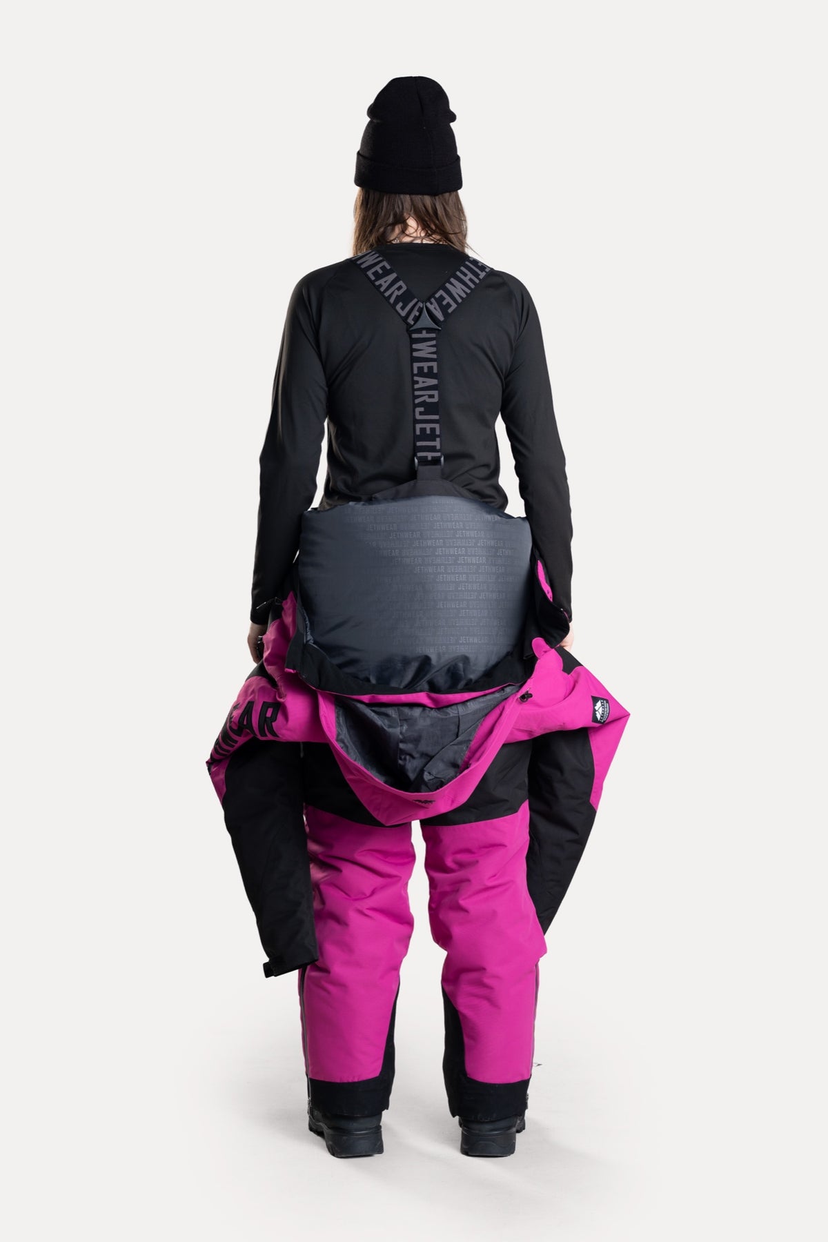 Jethwear Naisten The One V2 Vuorellinen Kelkkahaalari Flower/Black