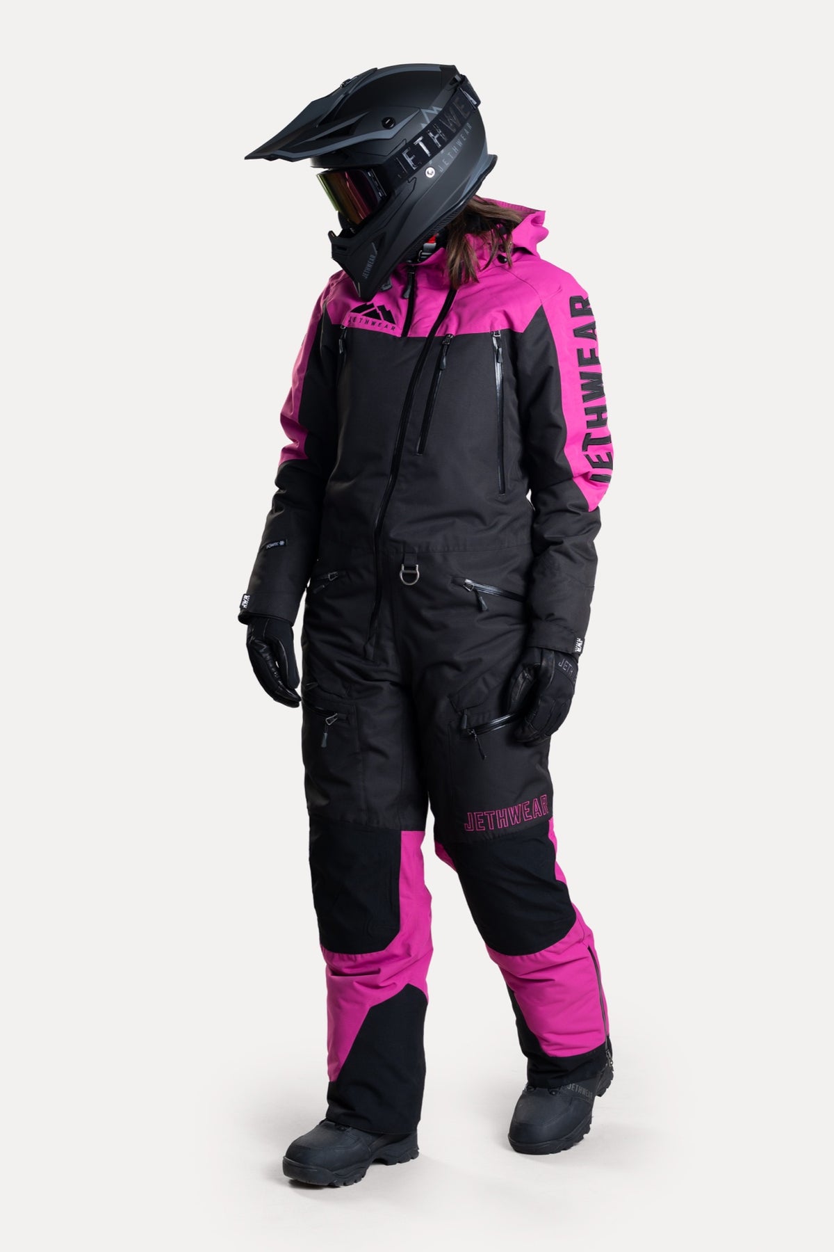 Jethwear Naisten The One V2 Vuorellinen Kelkkahaalari Flower/Black