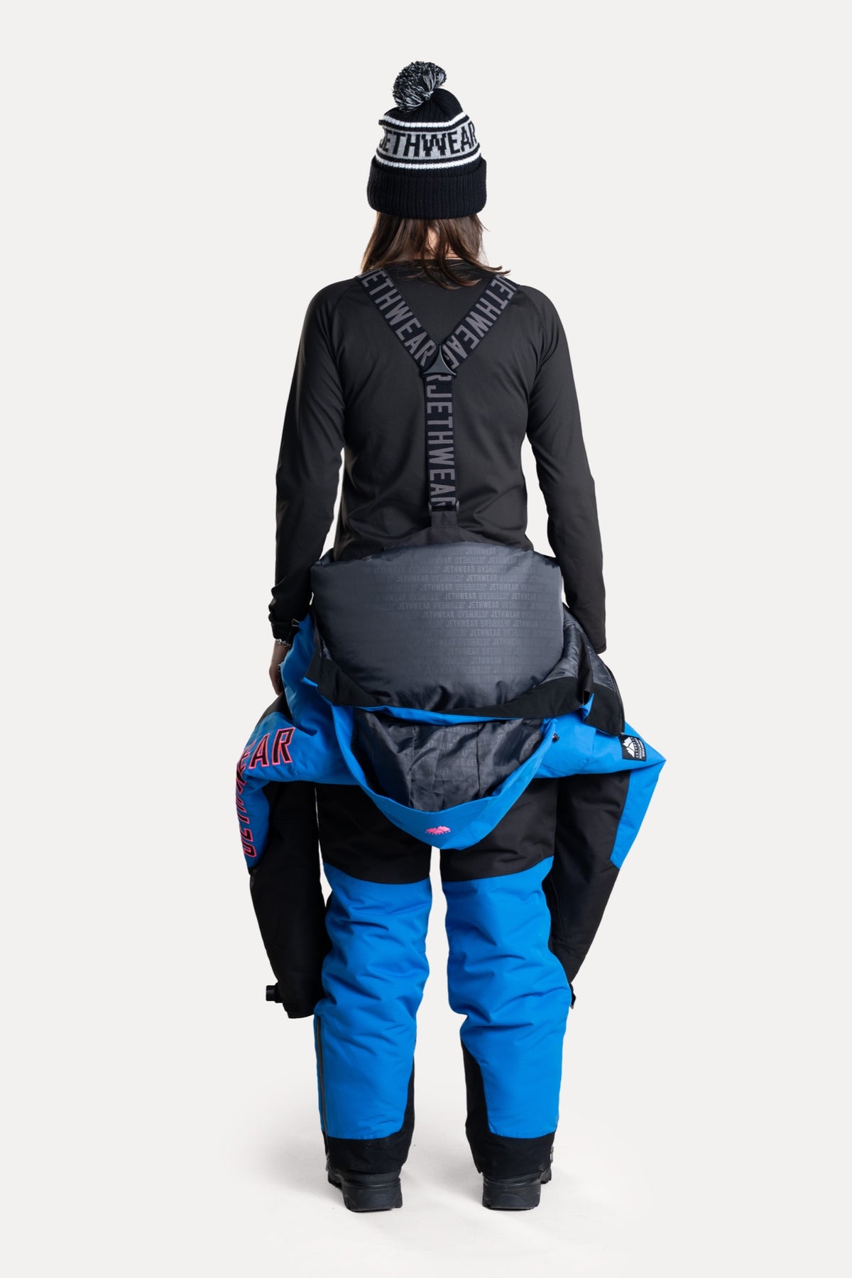 Jethwear Naisten The One V2 Vuorellinen Kelkkahaalari Black/Cobalt/Pink