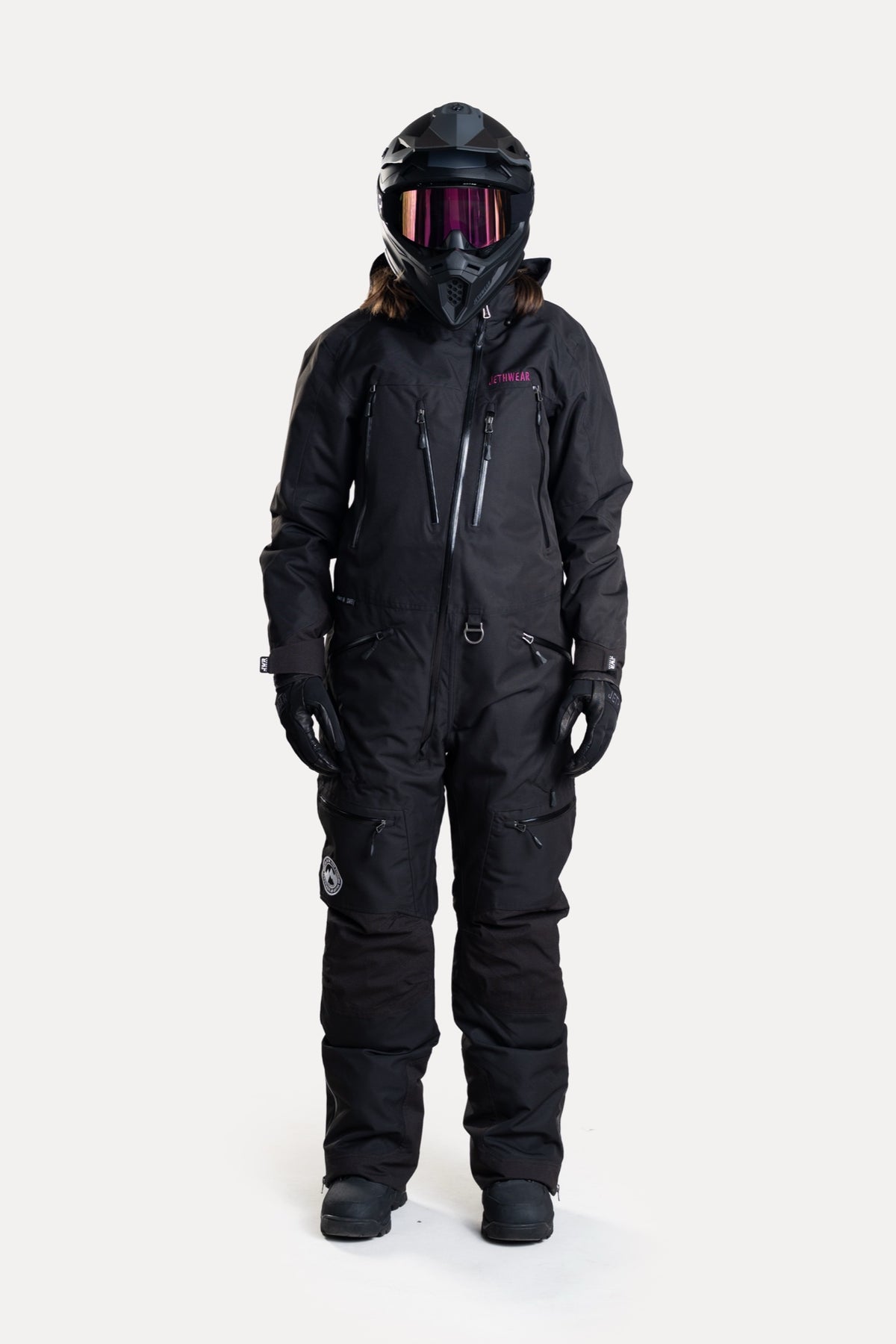 Jethwear Naisten Venture S.A.F.E Kelkkahaalari Black/Flower