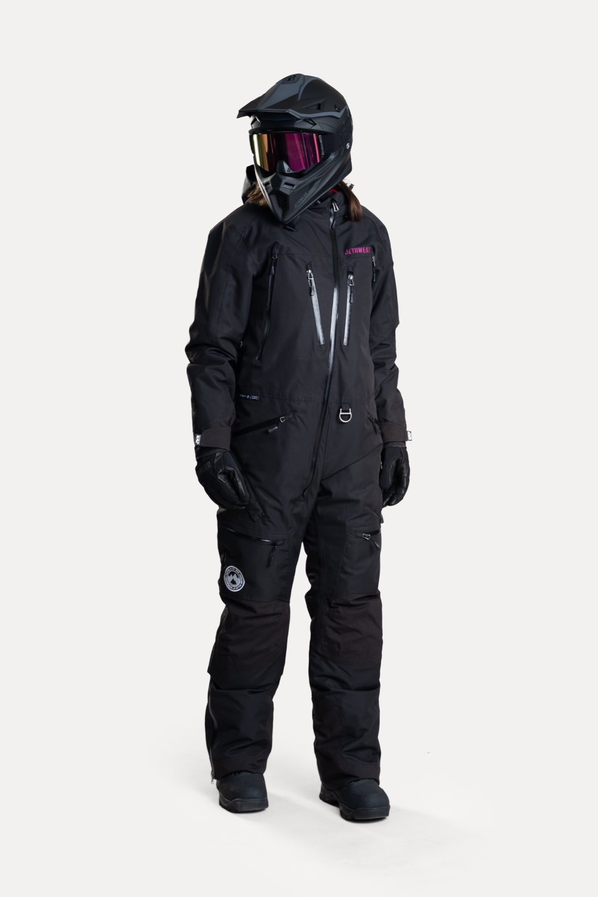Jethwear Naisten Venture S.A.F.E Kelkkahaalari Black/Flower
