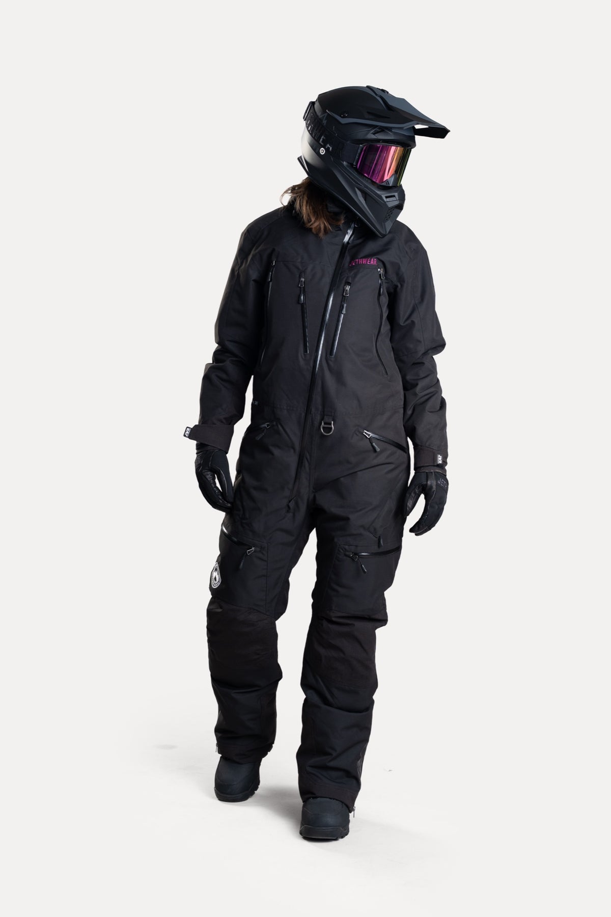 Jethwear Naisten Venture S.A.F.E Kelkkahaalari Black/Flower