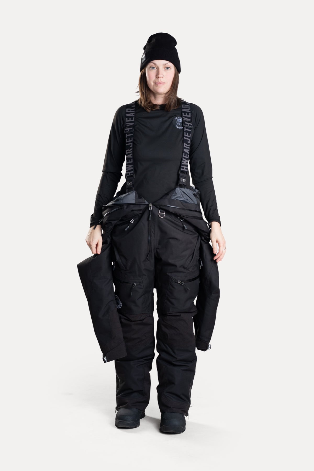 Jethwear Naisten Venture S.A.F.E Kelkkahaalari Black/Flower