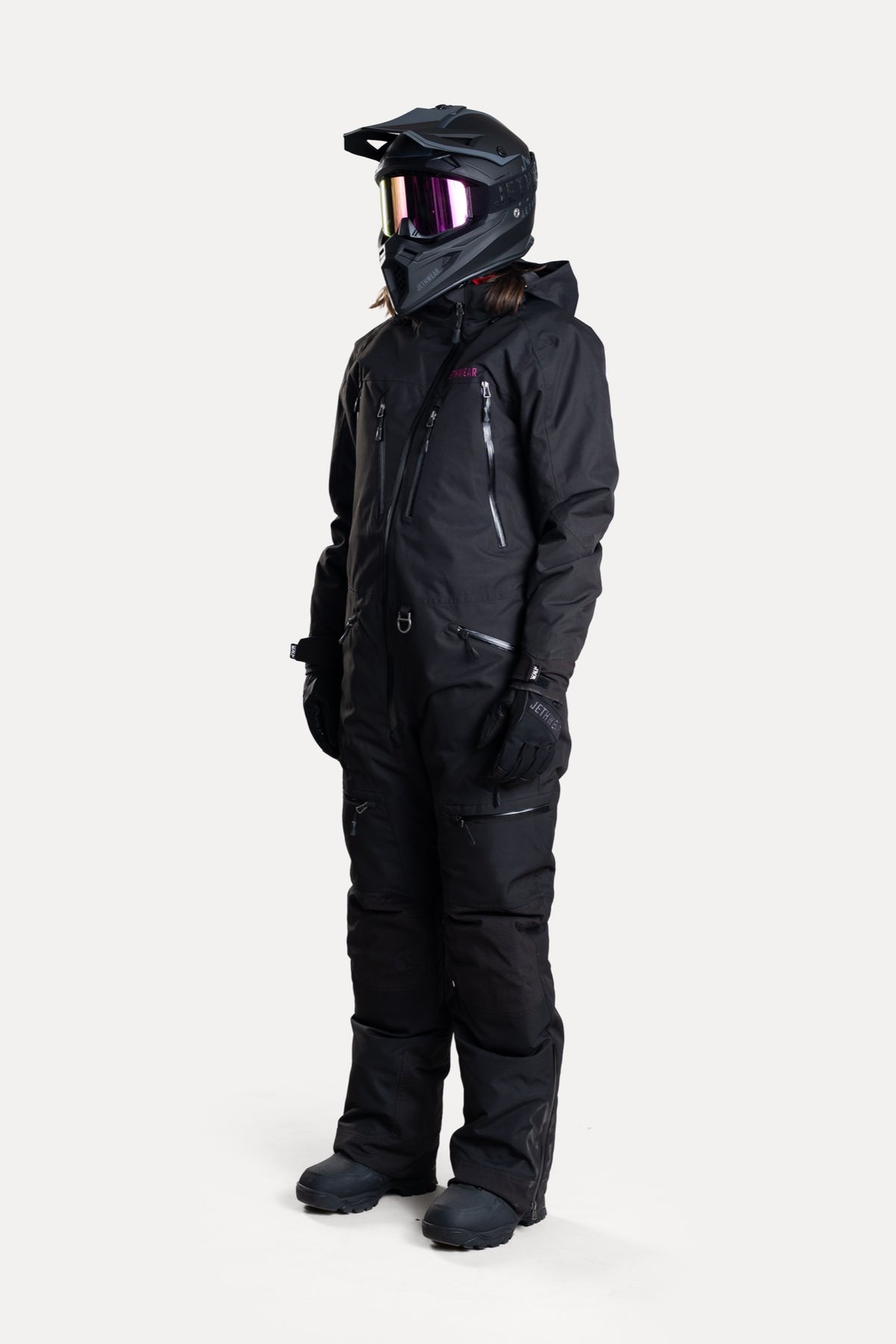 Jethwear Naisten Venture S.A.F.E Kelkkahaalari Black/Flower