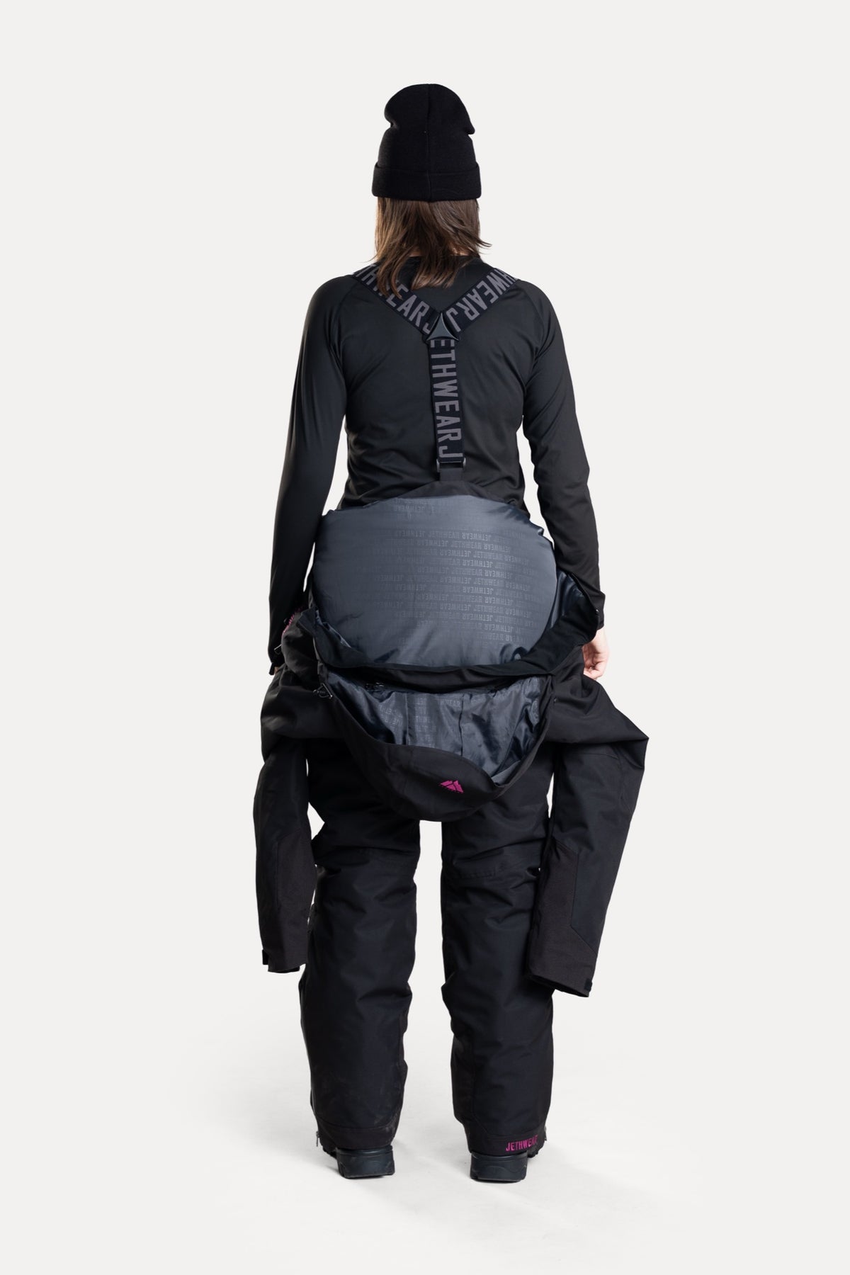 Jethwear Naisten Venture S.A.F.E Kelkkahaalari Black/Flower