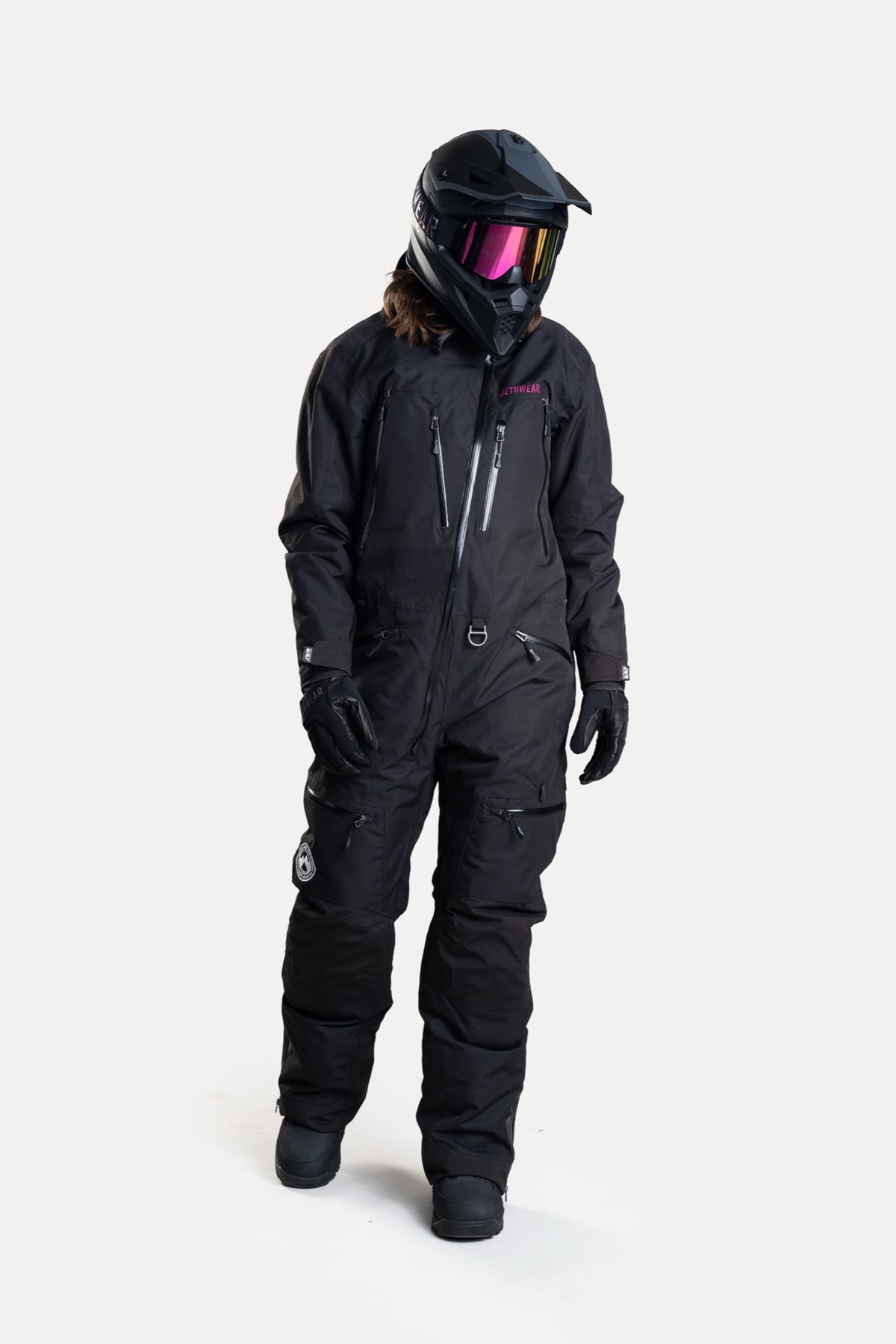 Jethwear Naisten Venture S.A.F.E Kelkkahaalari Black/Flower