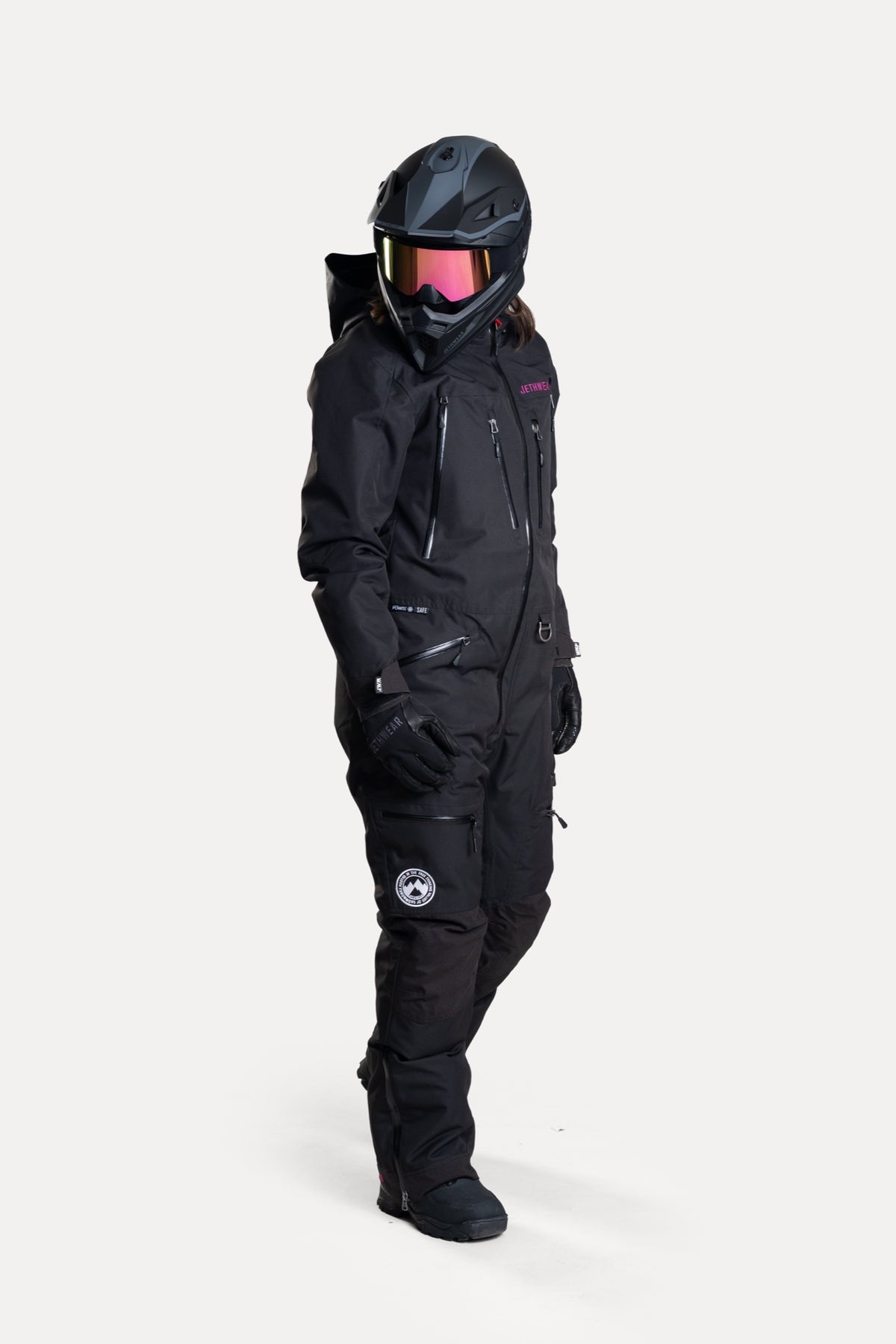 Jethwear Naisten Venture S.A.F.E Kelkkahaalari Black/Flower