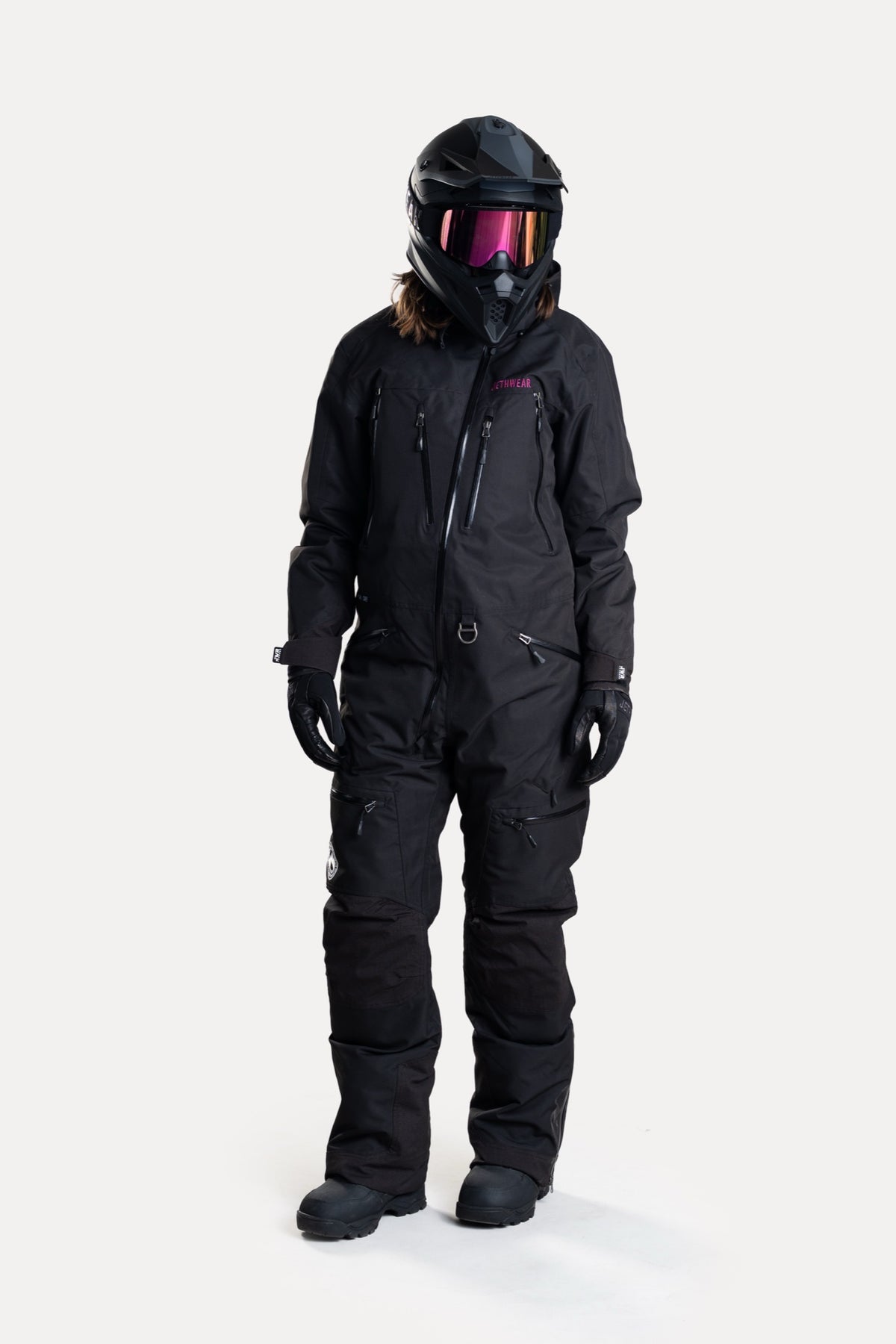 Jethwear Naisten Venture S.A.F.E Kelkkahaalari Black/Flower