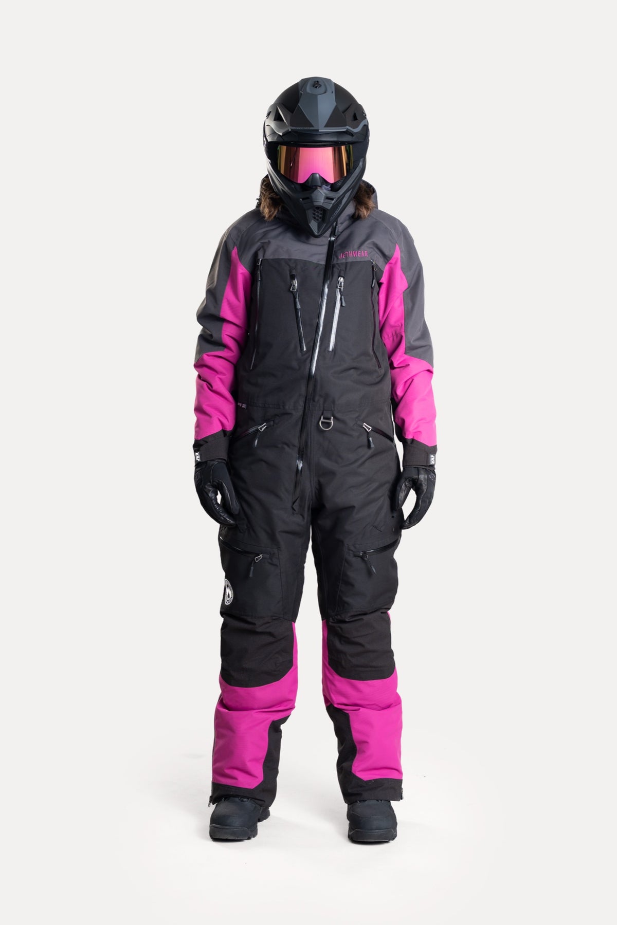 Jethwear Naisten Venture S.A.F.E Kelkkahaalari Black/Iron/Flower