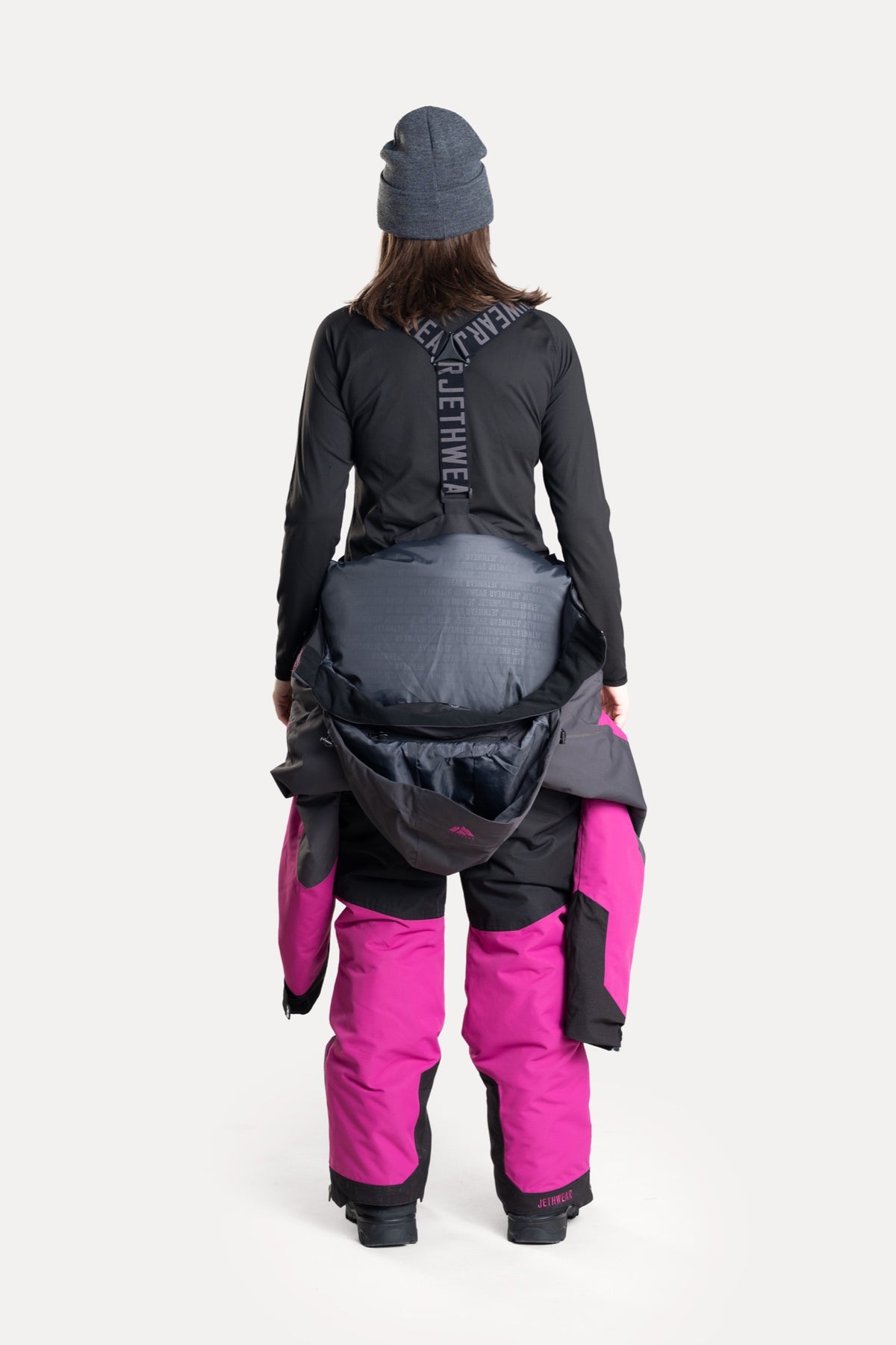 Jethwear Naisten Venture S.A.F.E Kelkkahaalari Black/Iron/Flower