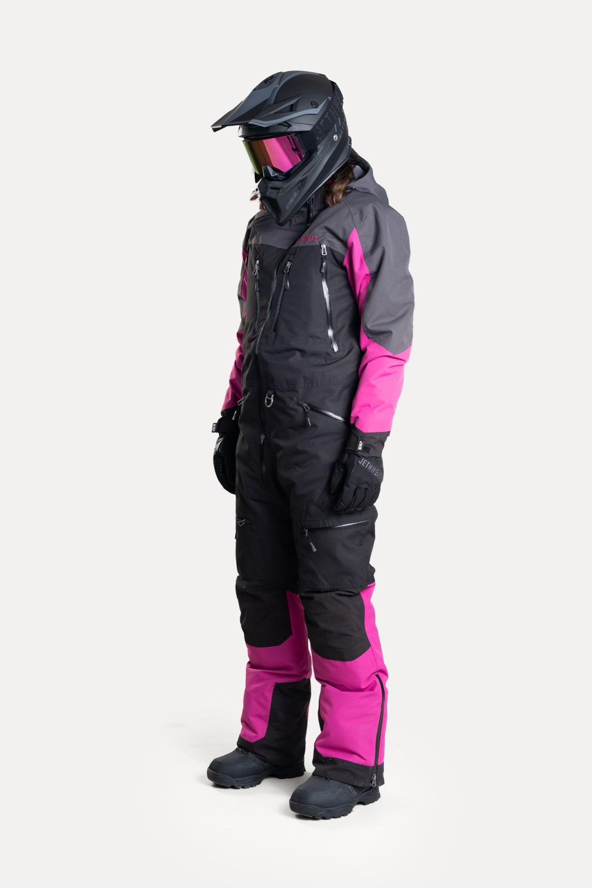 Jethwear Naisten Venture S.A.F.E Kelkkahaalari Black/Iron/Flower