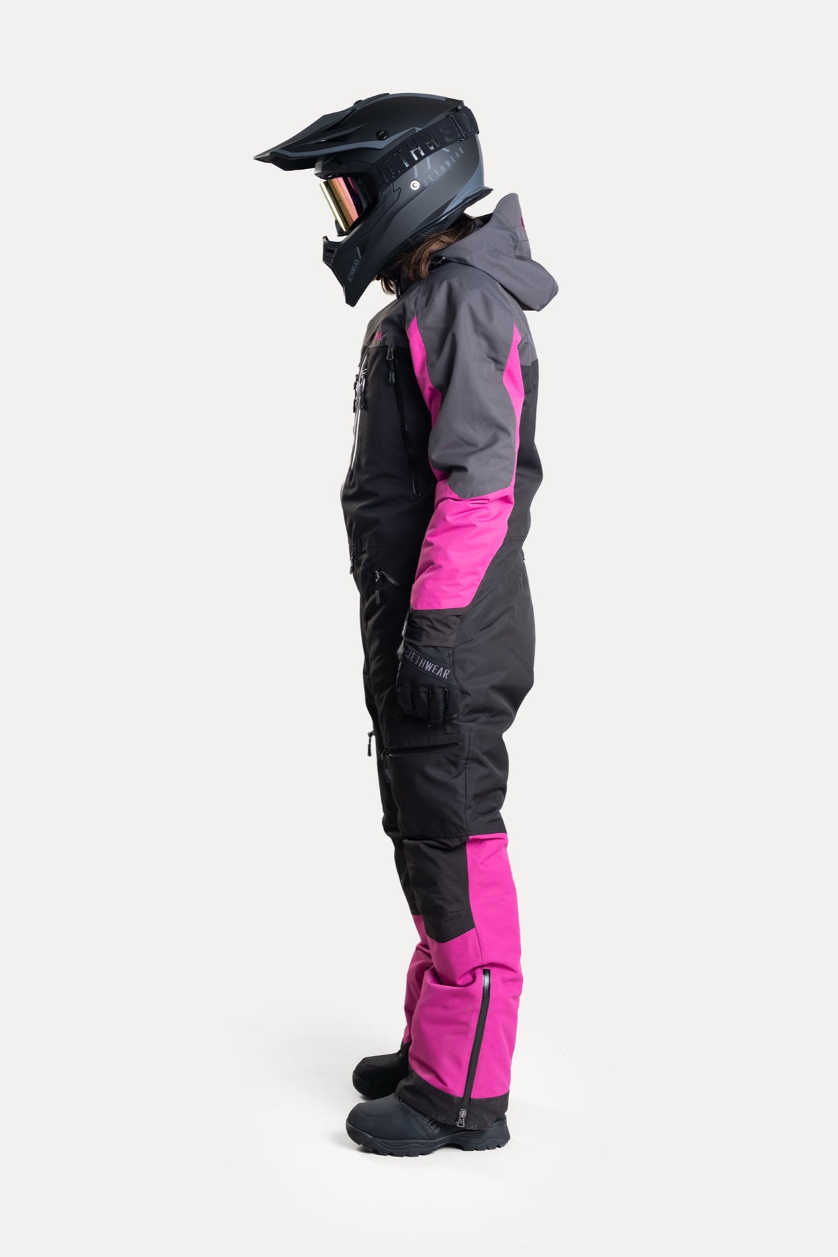 Jethwear Naisten Venture S.A.F.E Kelkkahaalari Black/Iron/Flower
