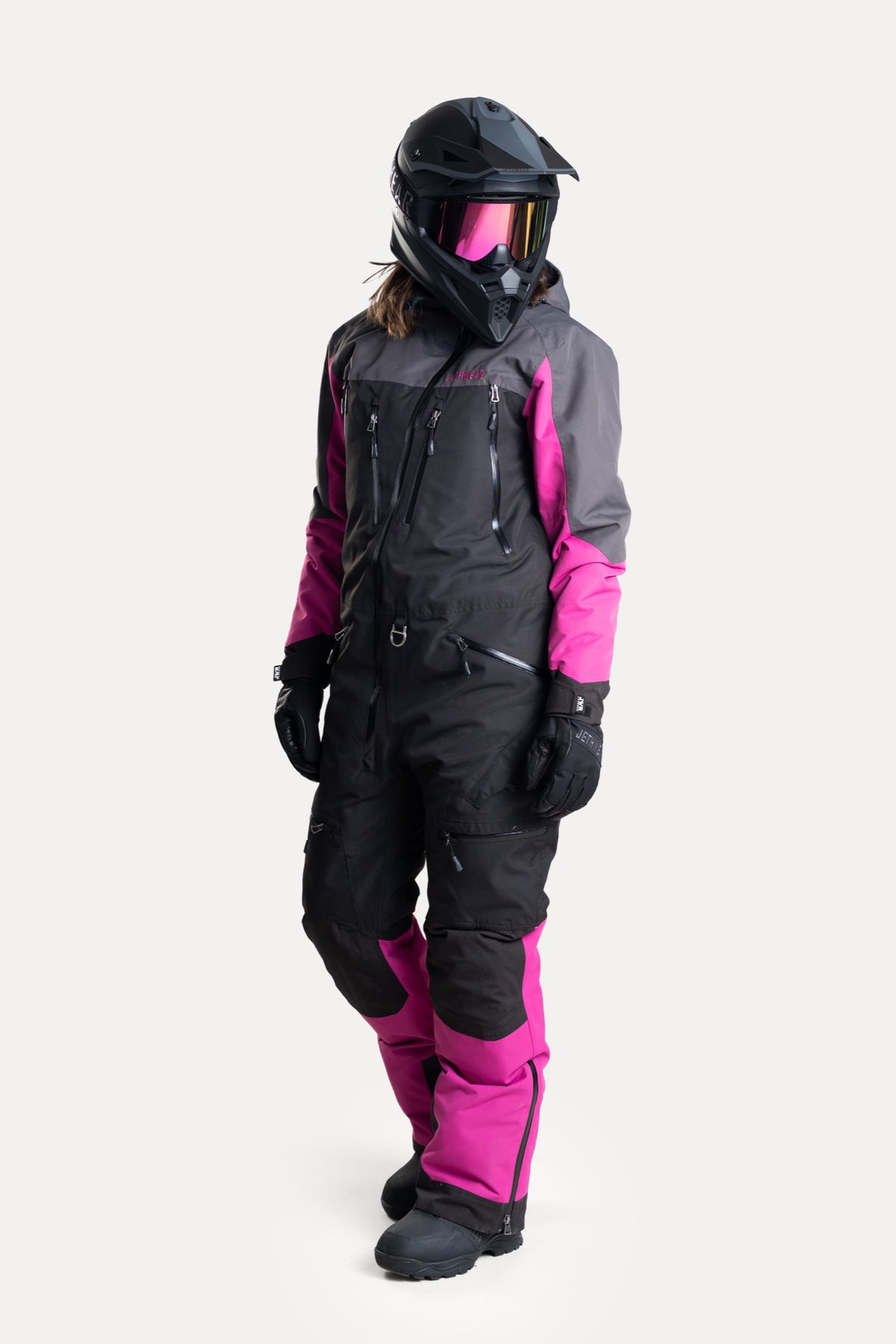 Jethwear Naisten Venture S.A.F.E Kelkkahaalari Black/Iron/Flower
